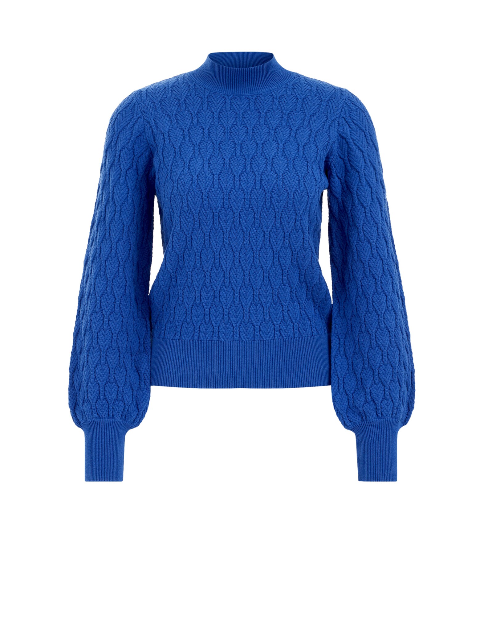 WE Fashion Pulover  albastru cobalt