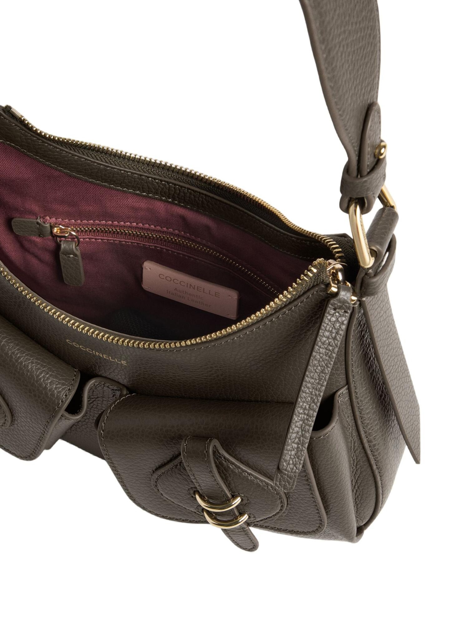Coccinelle Bolso de hombro 'COCCINELLE Mavery Pocket F26' marrón oscuro – imagen 2