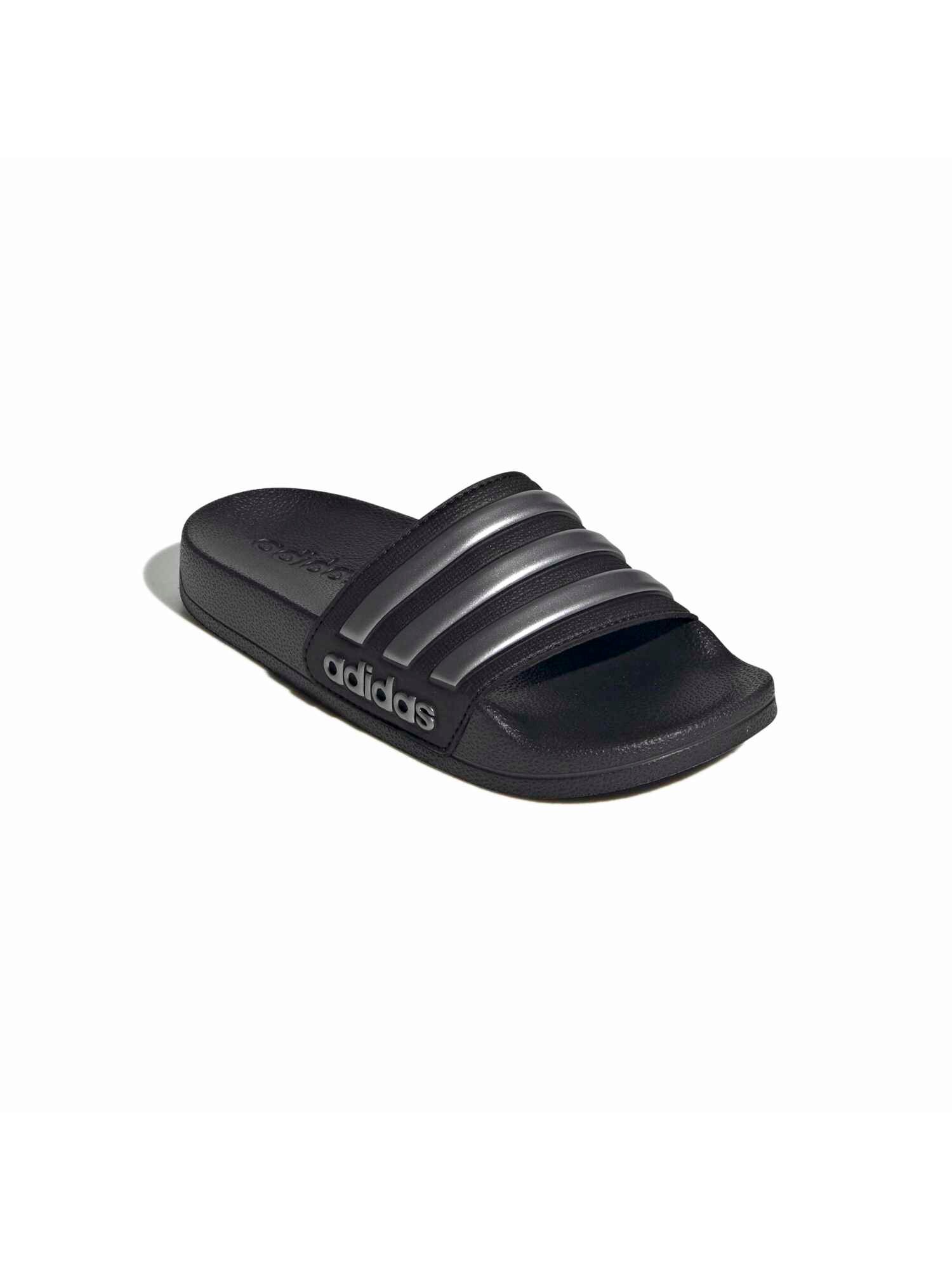 ADIDAS PERFORMANCE Flip-flops 'ADILETTE'  negru / argintiu