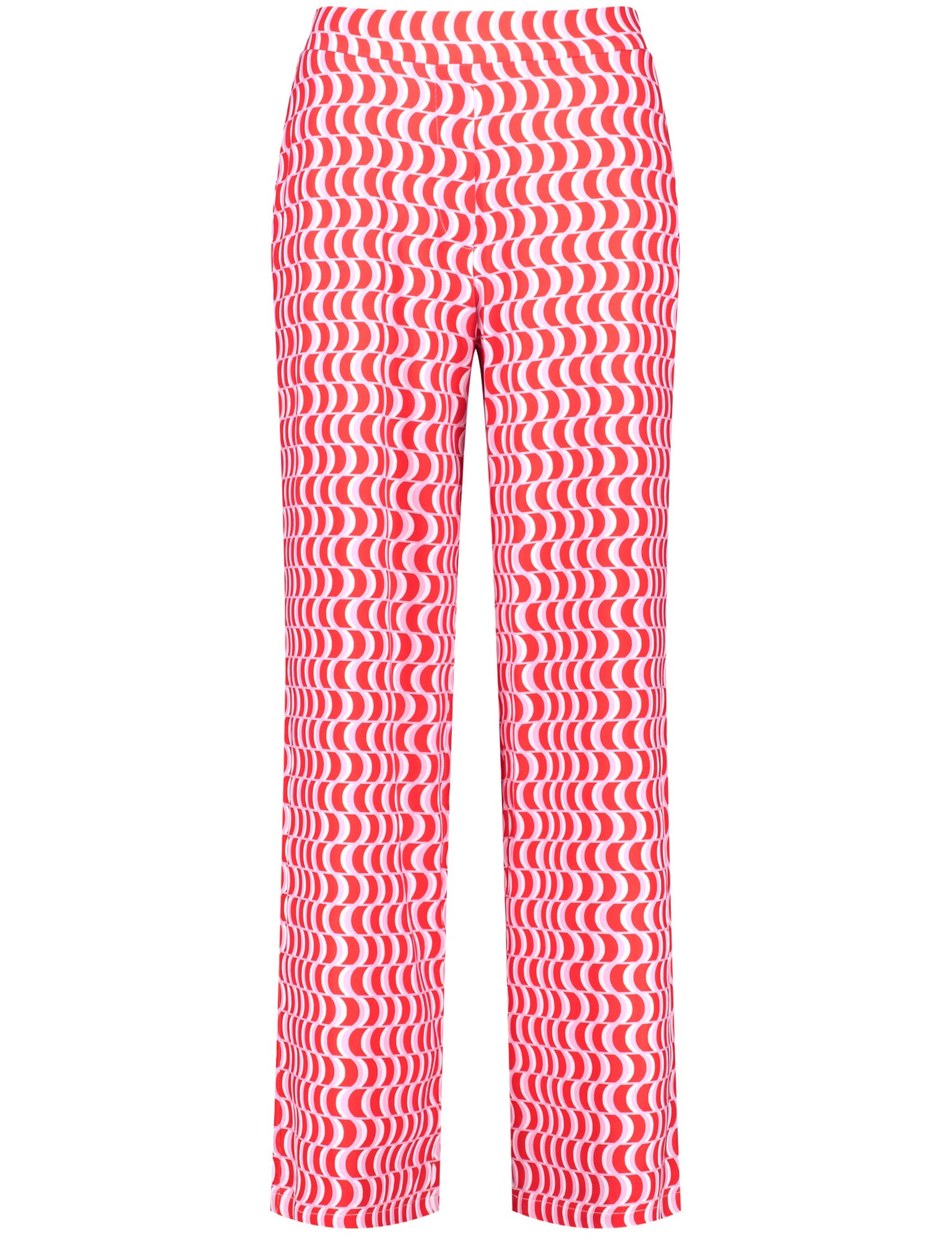 GERRY WEBER Pantaloni  lila / roșu ruginiu / alb