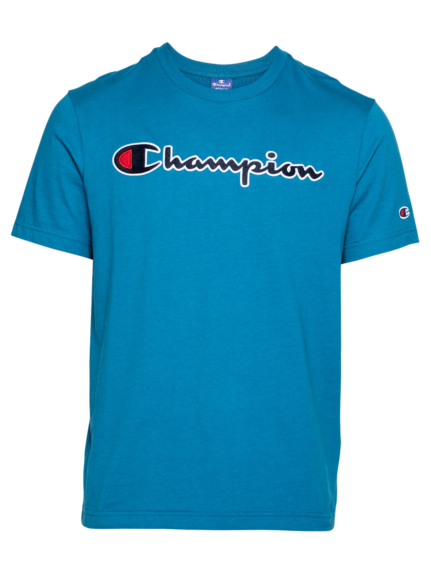 Champion Authentic Athletic Apparel Marškinėliai  dangaus žydra / balta / tamsiai mėlyna / raudona