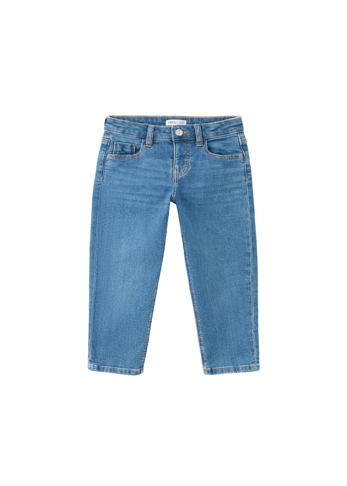 MANGO KIDS Jeans DIEGO albastru denim
