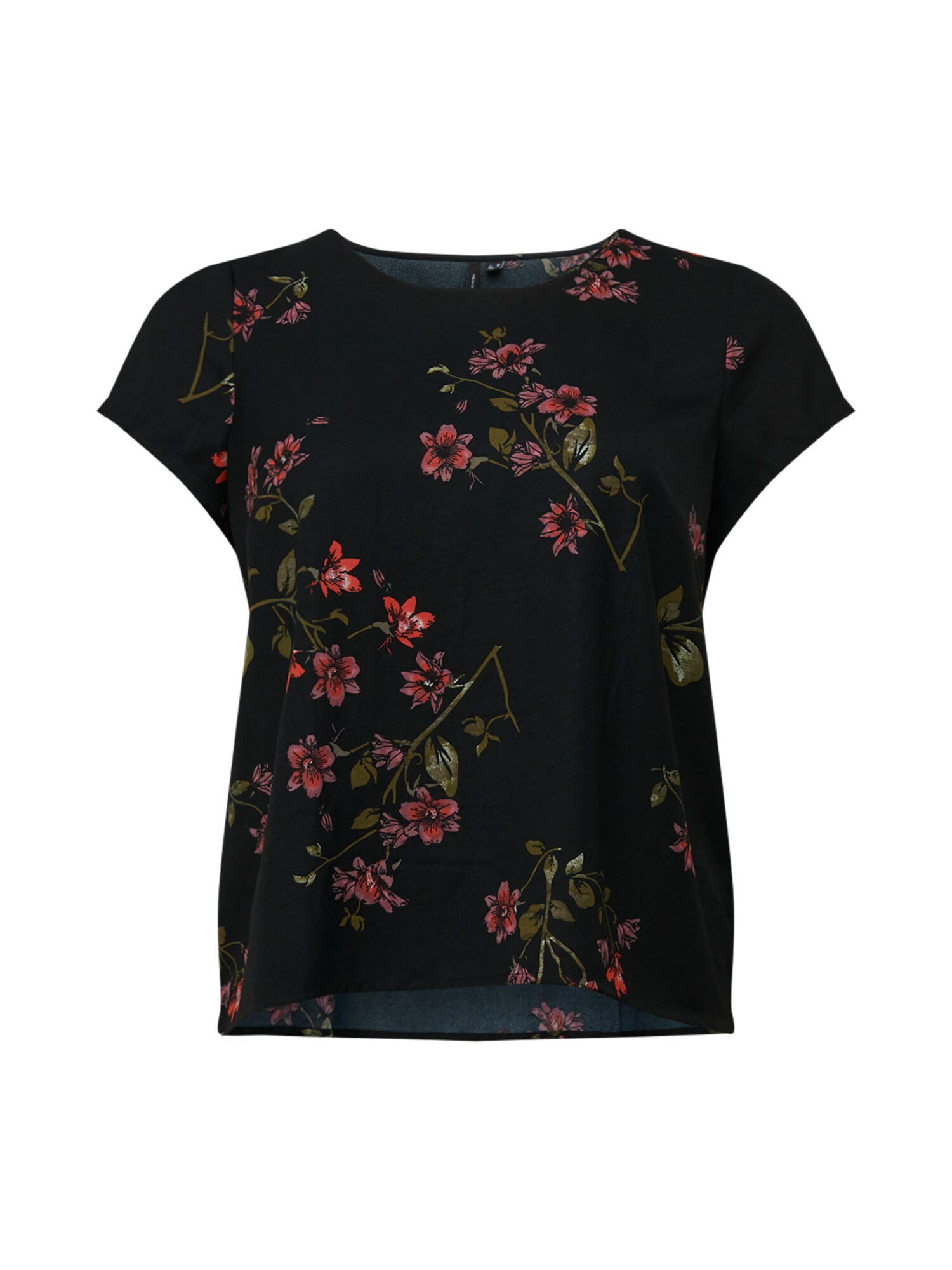 Vero Moda Curve Marškinėliai  juoda / mišrios spalvos