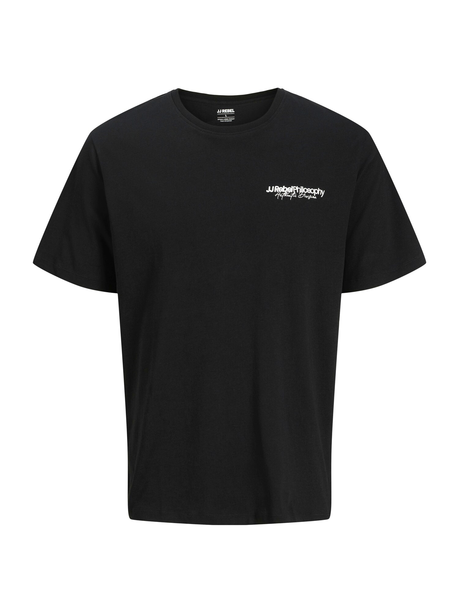 JJ Rebel Tricou JREBZACK  negru / alb