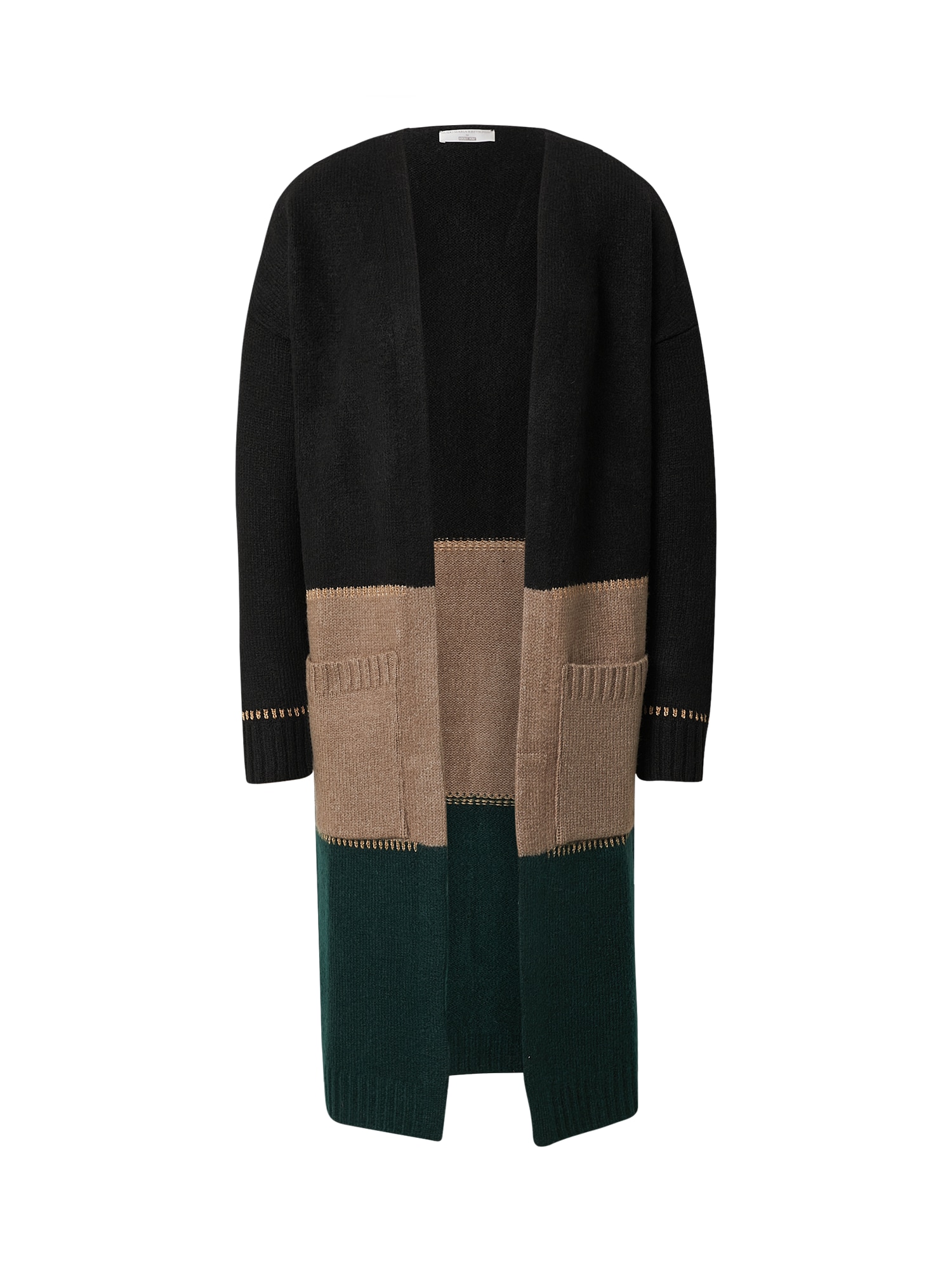 Guido Maria Kretschmer Collection Guido Maria Kretschmer Collection Cardigan 'Adriana' beige / grün / schwarz
