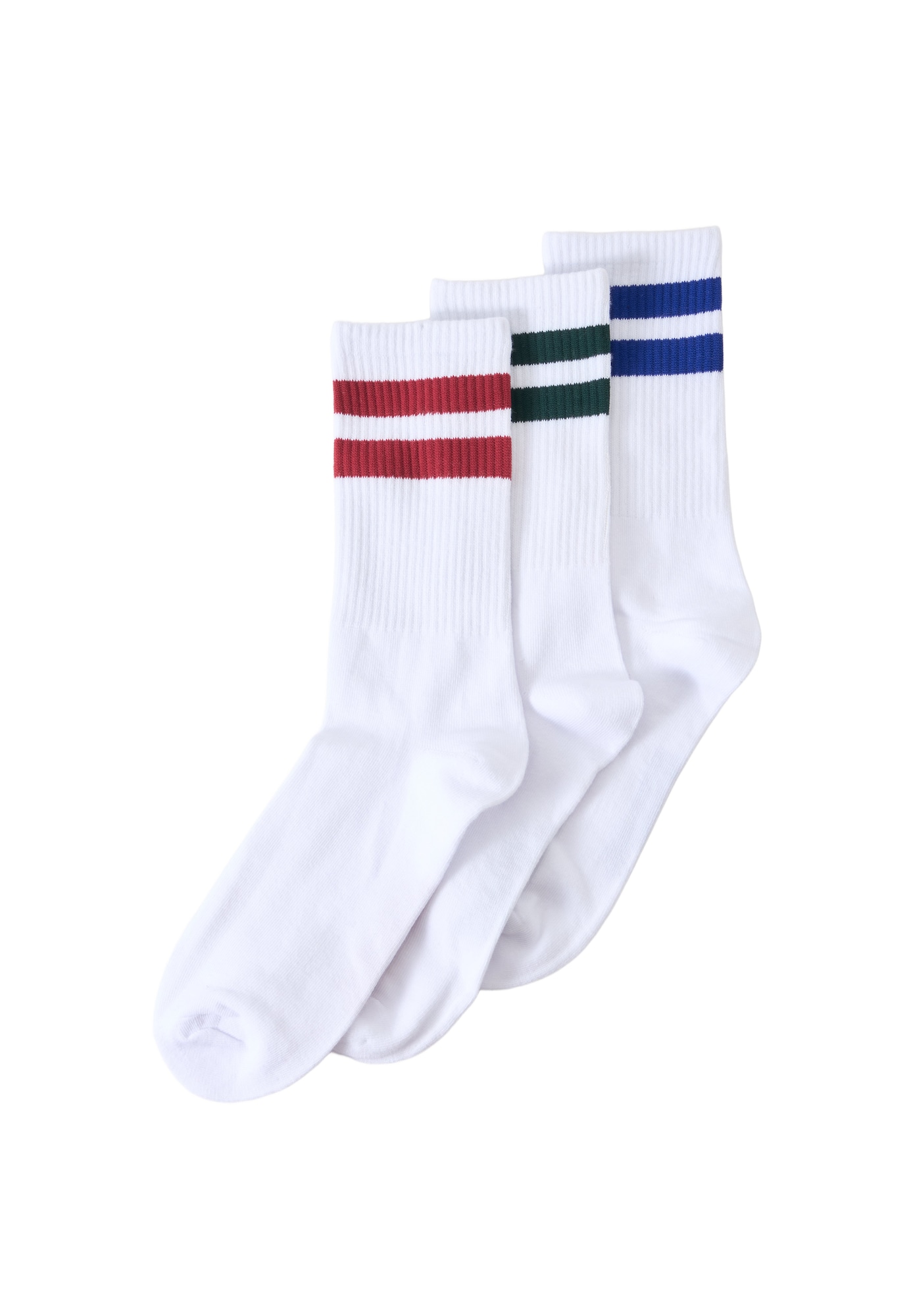JACK & JONES Șosete JACTRAVIS albastru cobalt / verde închis / roșu / alb