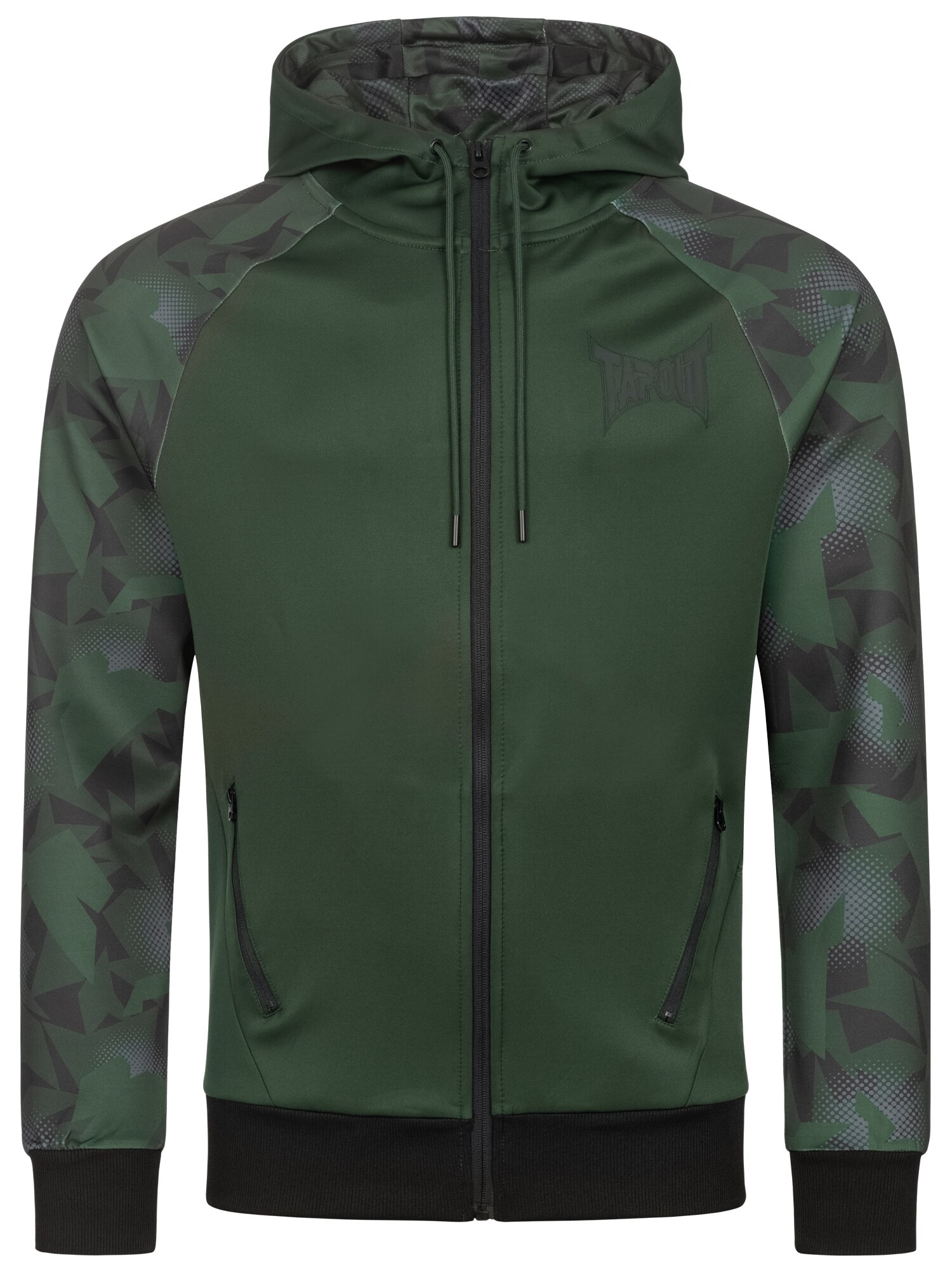 Tapout Sport szabadidős dzsekik  zöld akciós termékkép 1