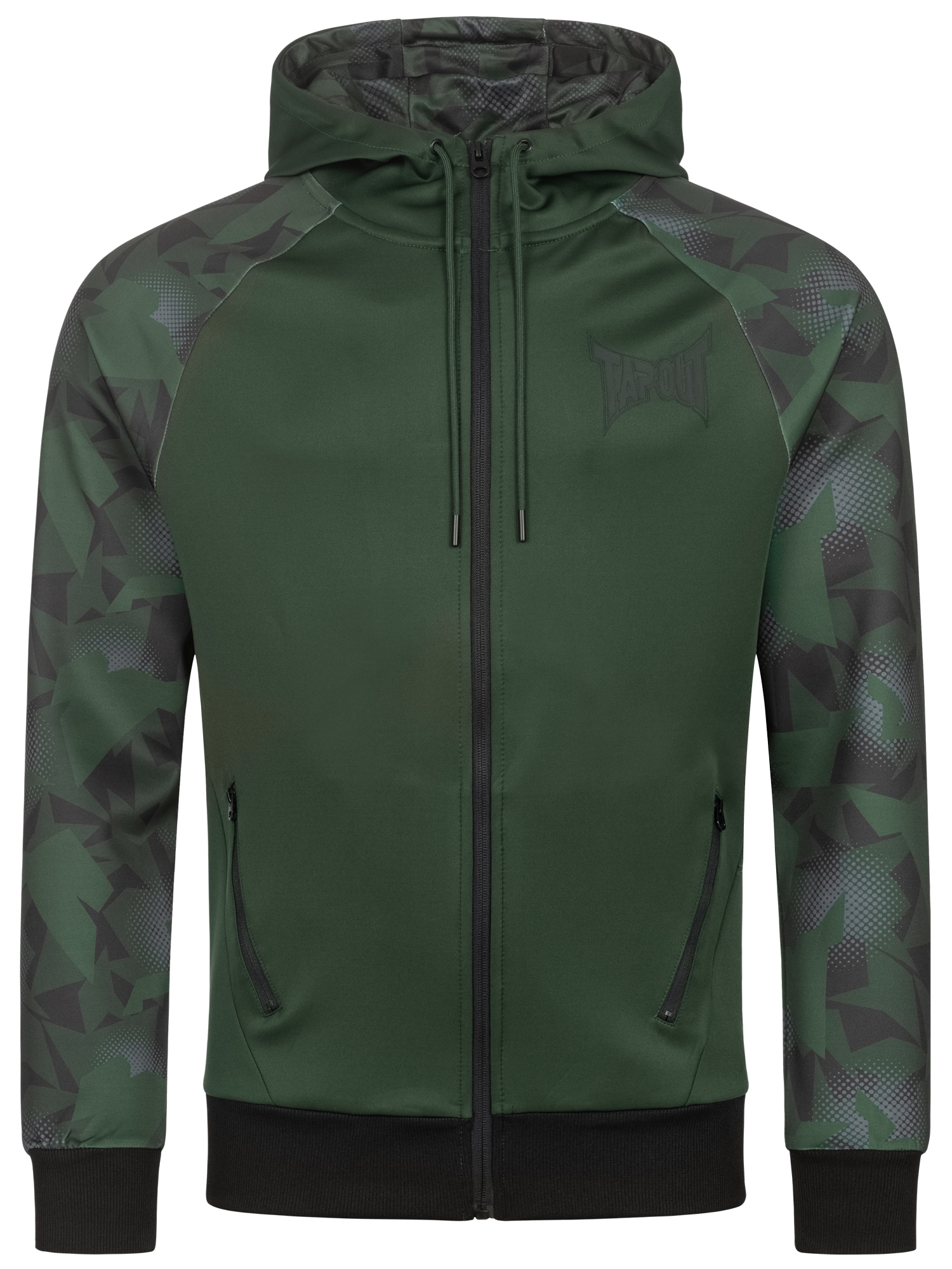 Tapout Sport szabadidős dzsekik zöld akciós termékkép 1