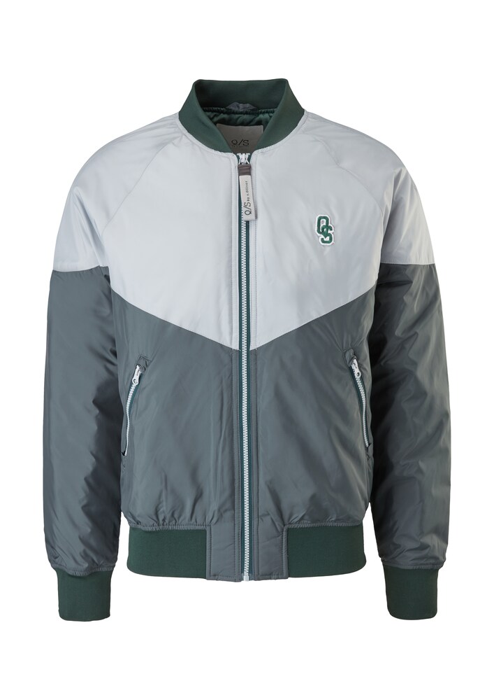 QS Übergangsjacke Herren Größe L grau / hellgrau