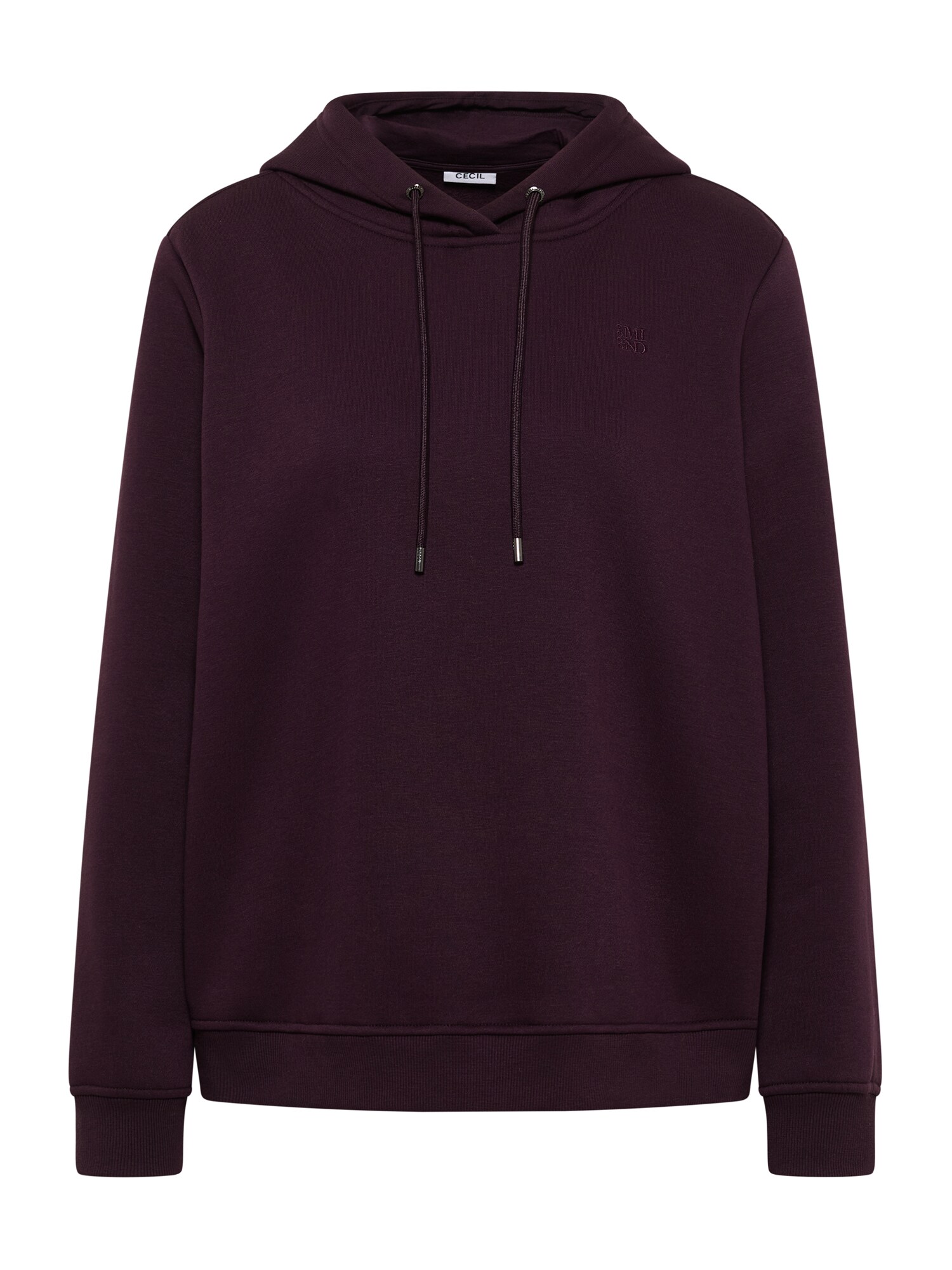 CECIL Bluză de molton  mov vânătă