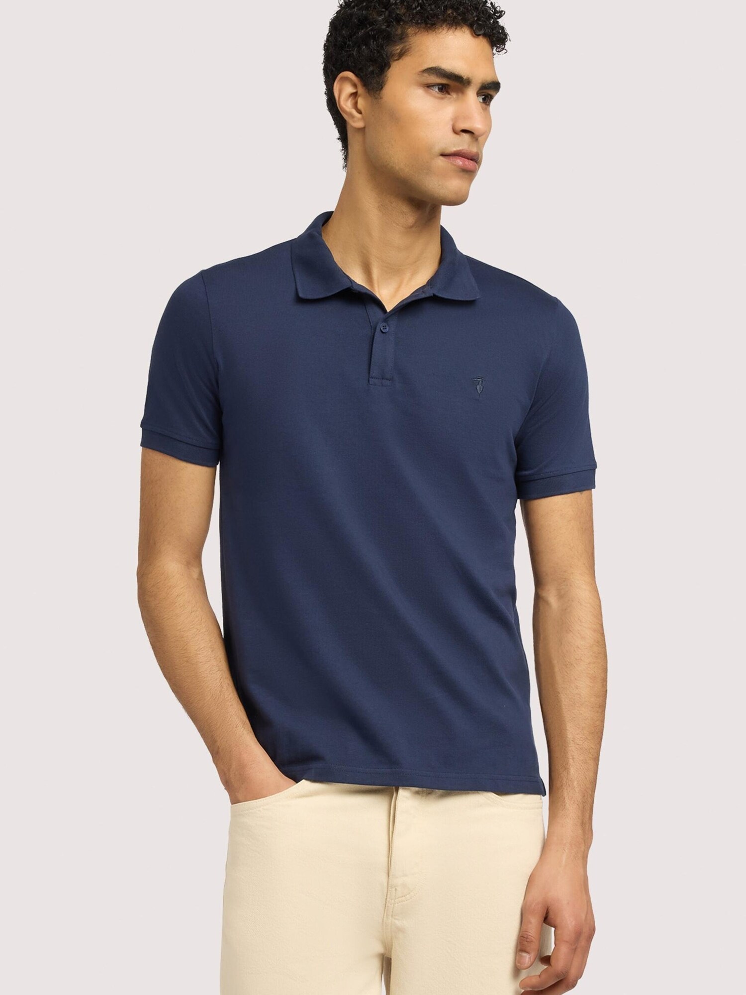Trussardi Camiseta de fútbol azul claro – imagen 2