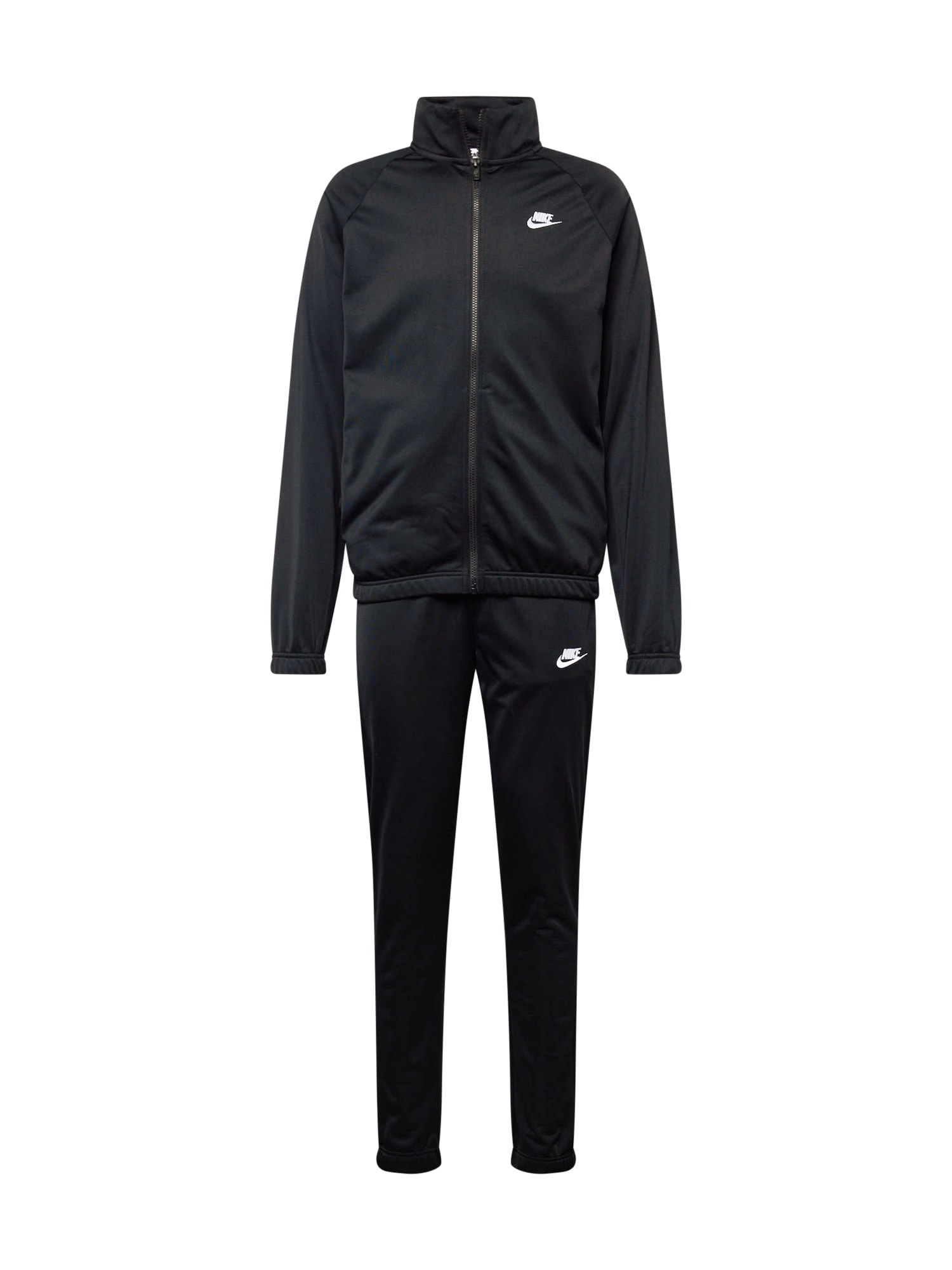 Nike Sportswear Облекло за бягане  черно / бяло