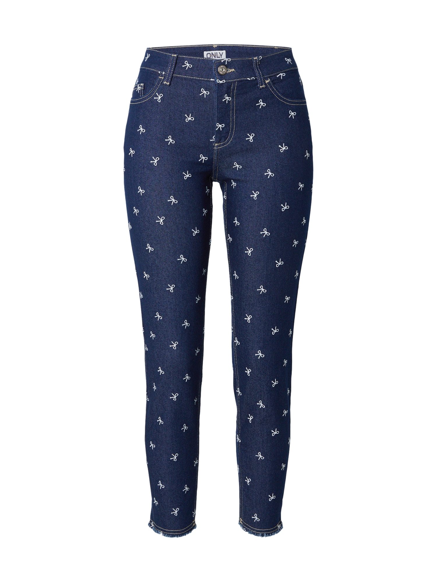 ONLY Jeans ONLHUSH albastru denim / alb