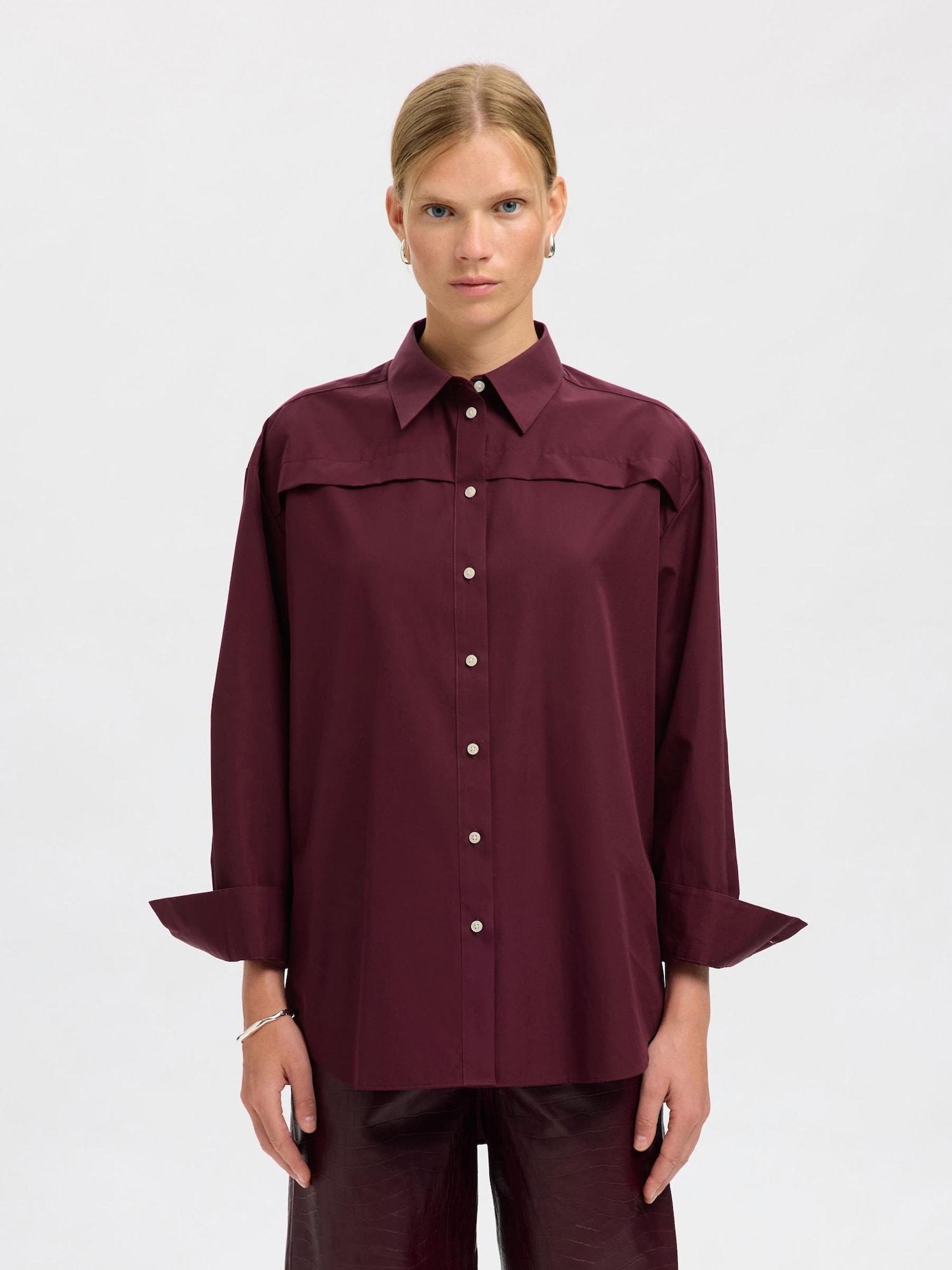 SELECTED Blusa  cyclam
