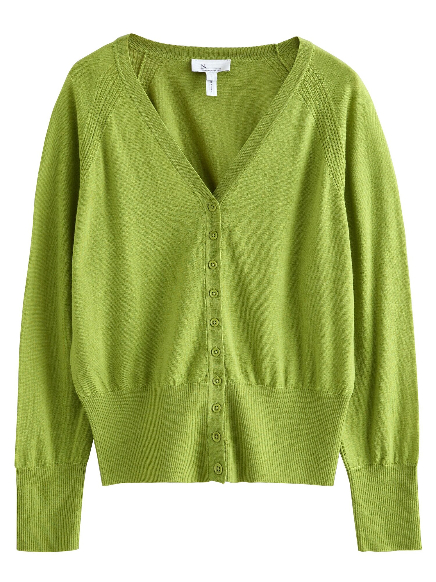 Next Gebreid Vest Kiwi
