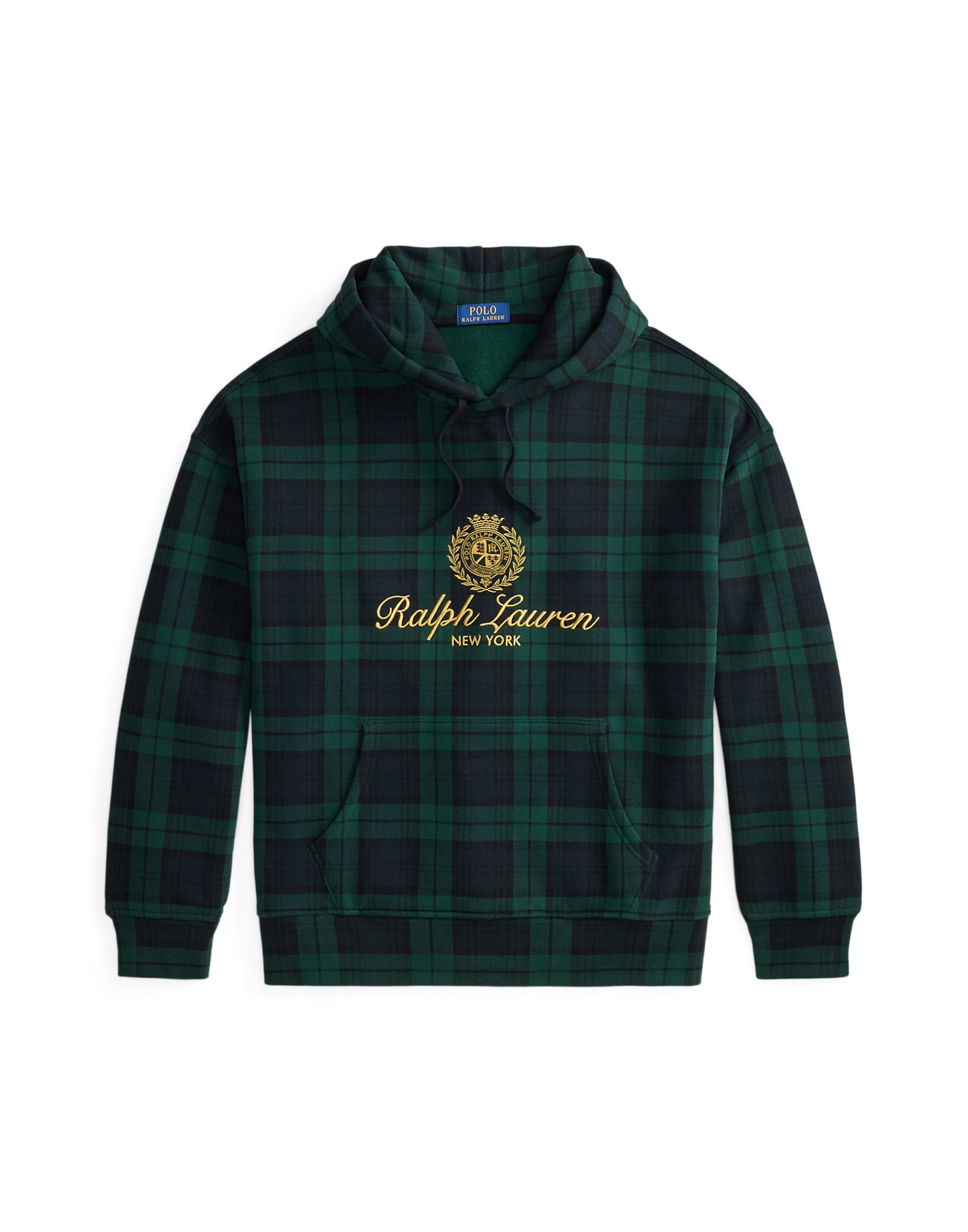 Polo Ralph Lauren Huvtröja med blackwatch-rutmönster herr – bild 2