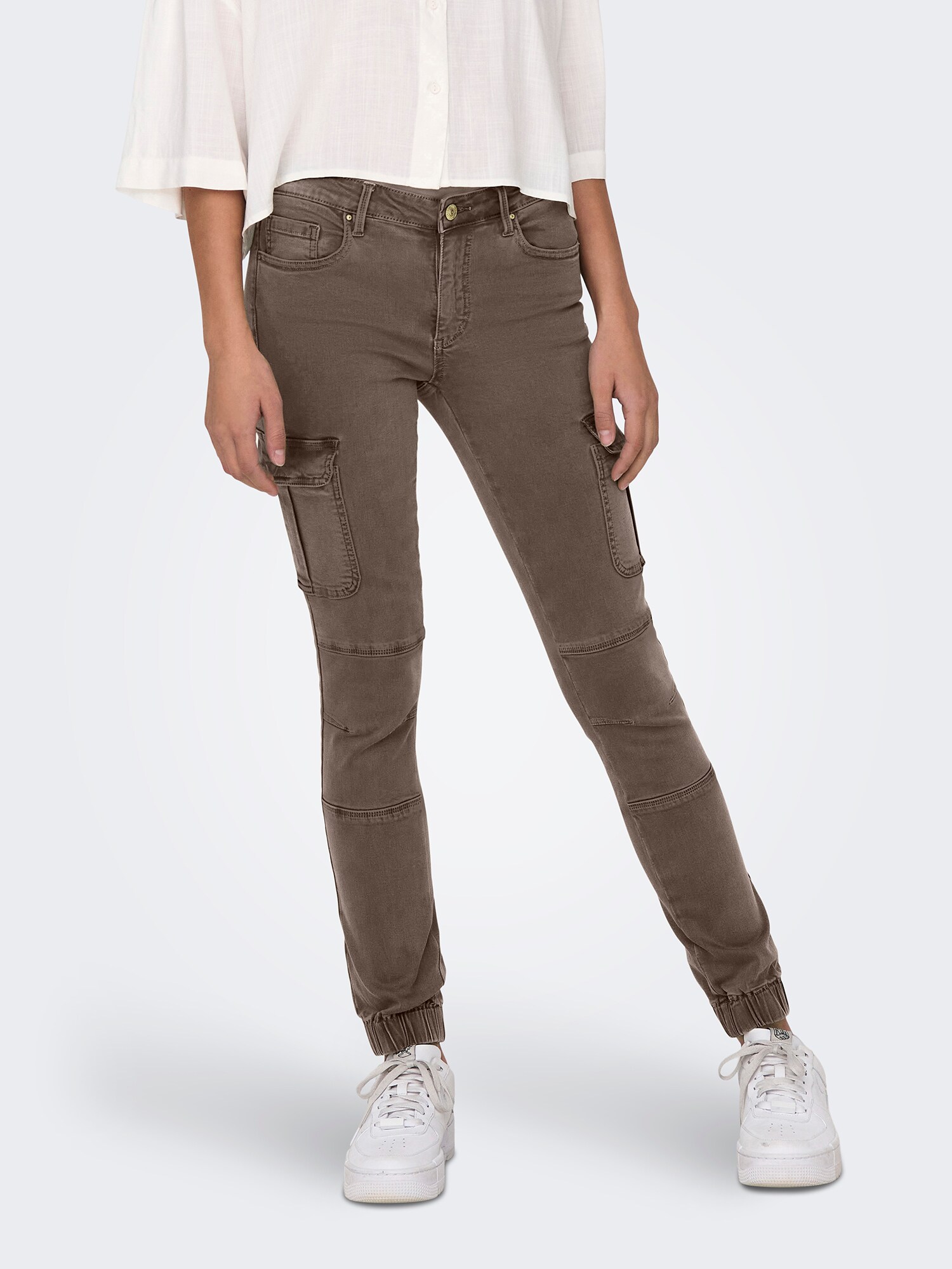 ONLY Cargo nadrágok 'ONLMISSOURI'  taupe termék 2. képe