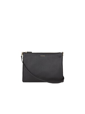 Coccinelle Bolso de hombro 'Best Crossbody Mini Bag Grained Leather'  negro