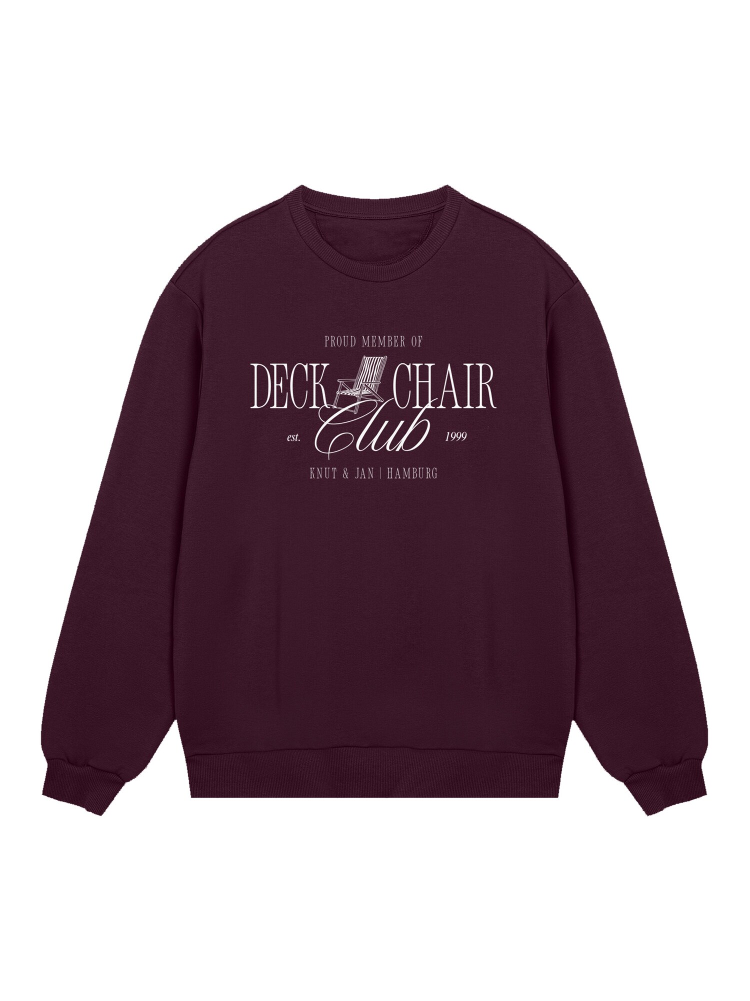 Thumbnail - Sweatshirt 'Deck Chair Club Knut und Jan'
