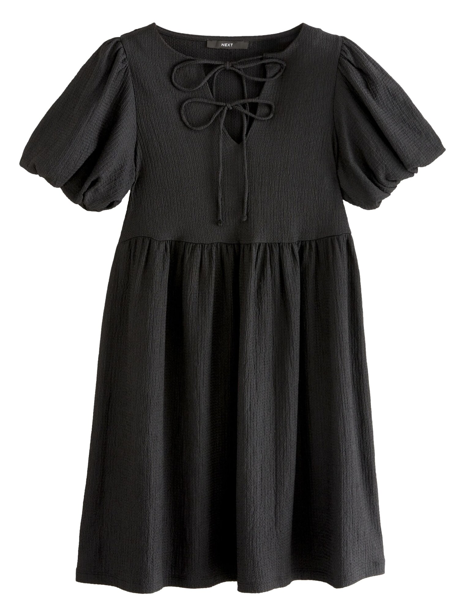 Next Rochie tip bluză  negru