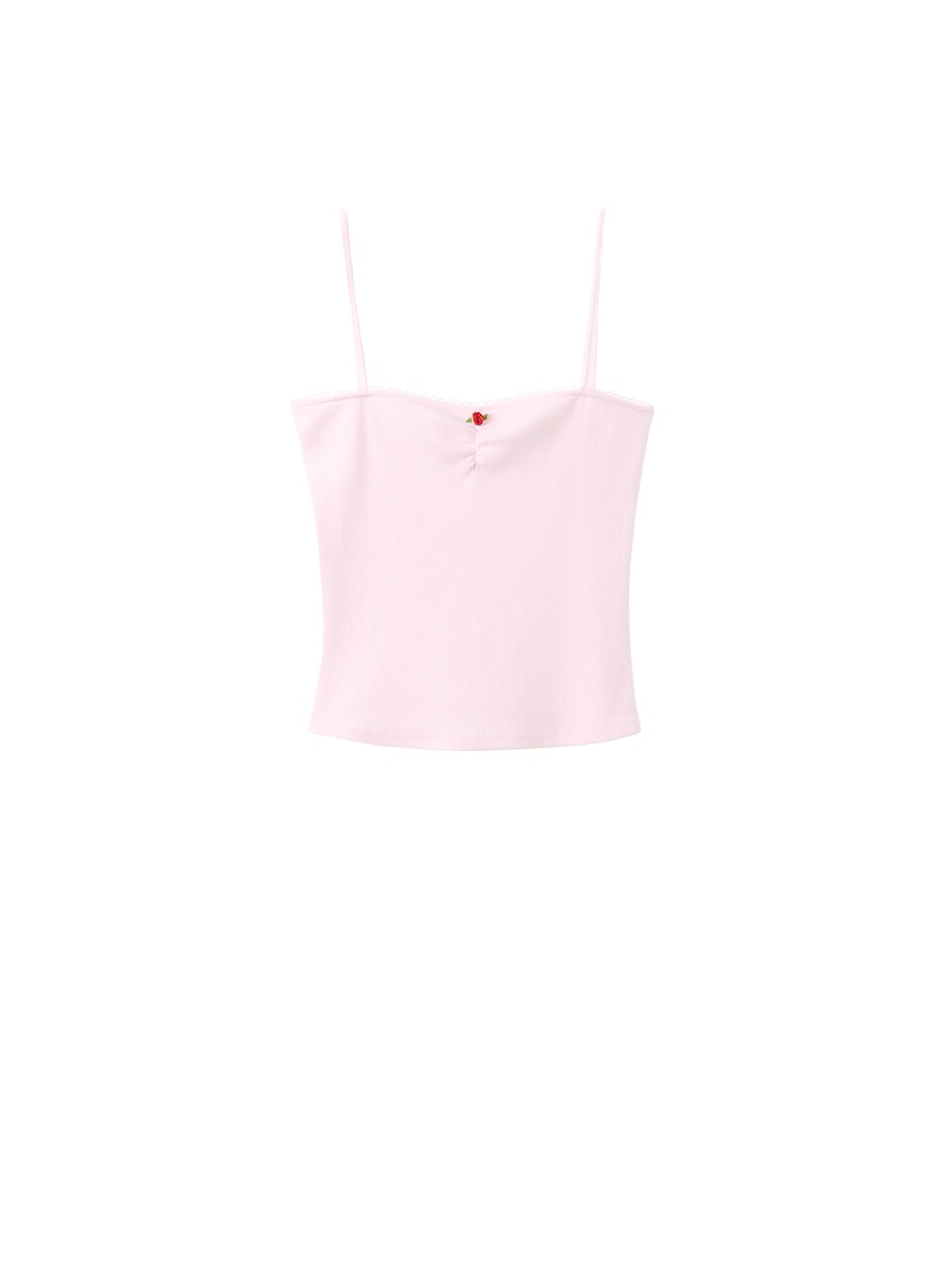 Topp 'ROSE' oliv / rosa
