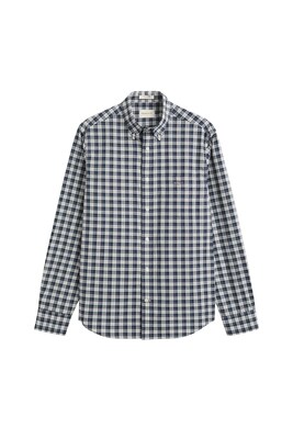 GANT Camisa  navy / esmeralda / blanco
