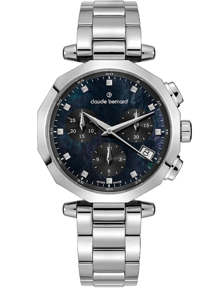 Claude Bernard Analoguhr 'Dress Code Chronograph' Damen Größe One Size schwarz