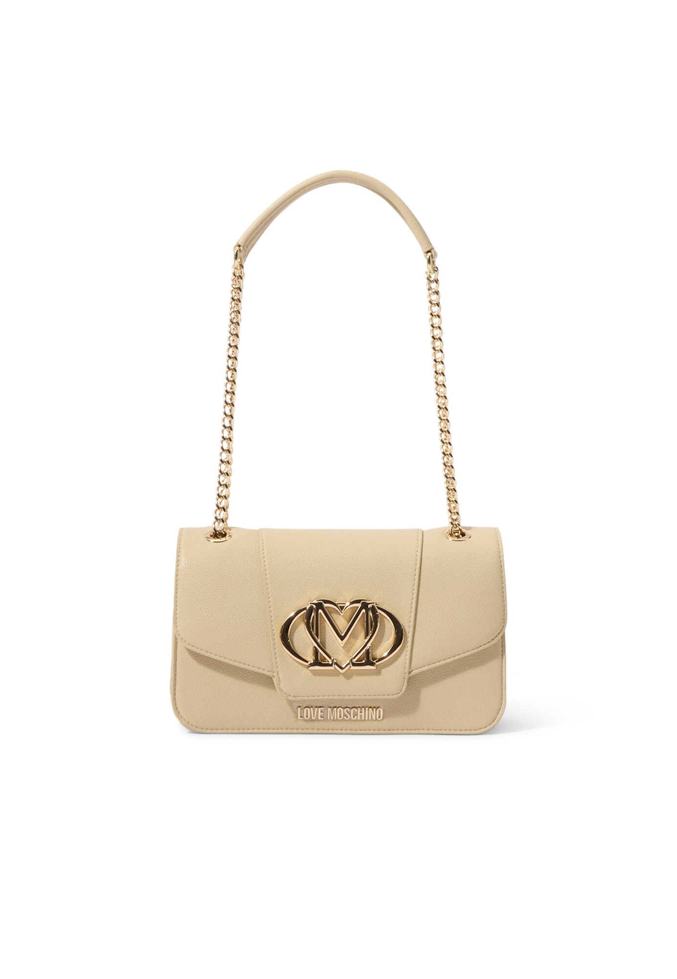 Love Moschino Bolso de hombro  blanco lana