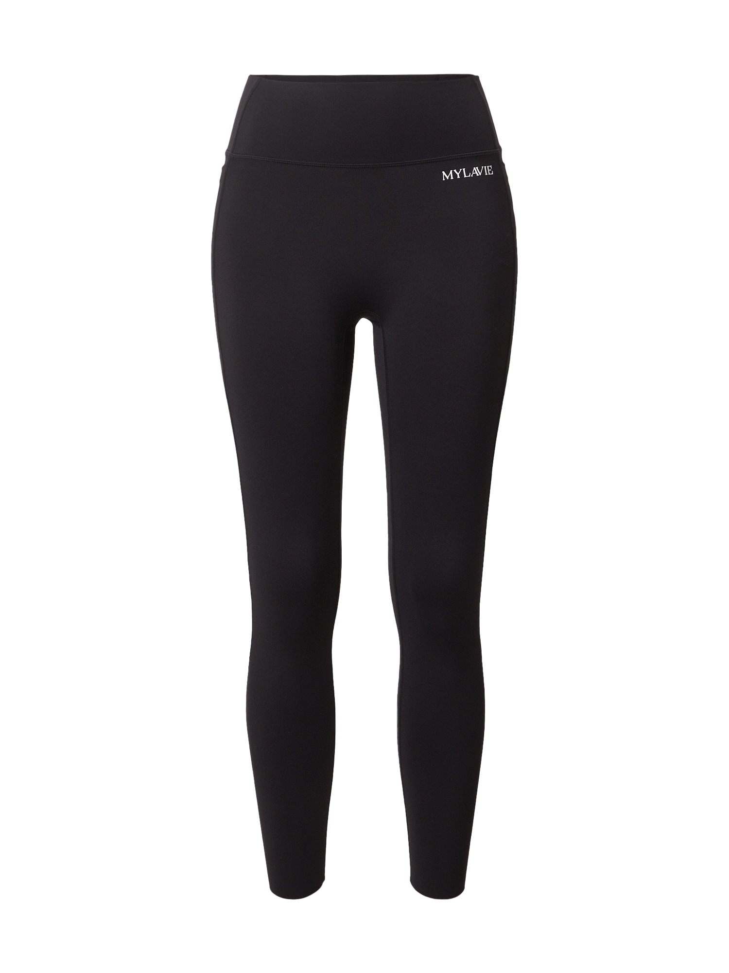 MYLAVIE by Sarah Harrison Pantaloni sport  negru / alb