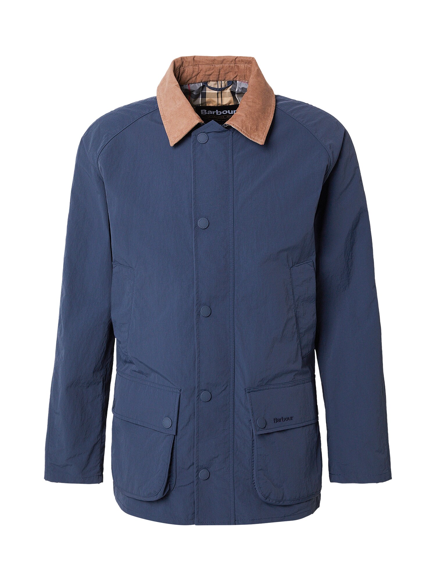 Barbour Chaqueta de entretiempo 'Ashby'  azul / moca