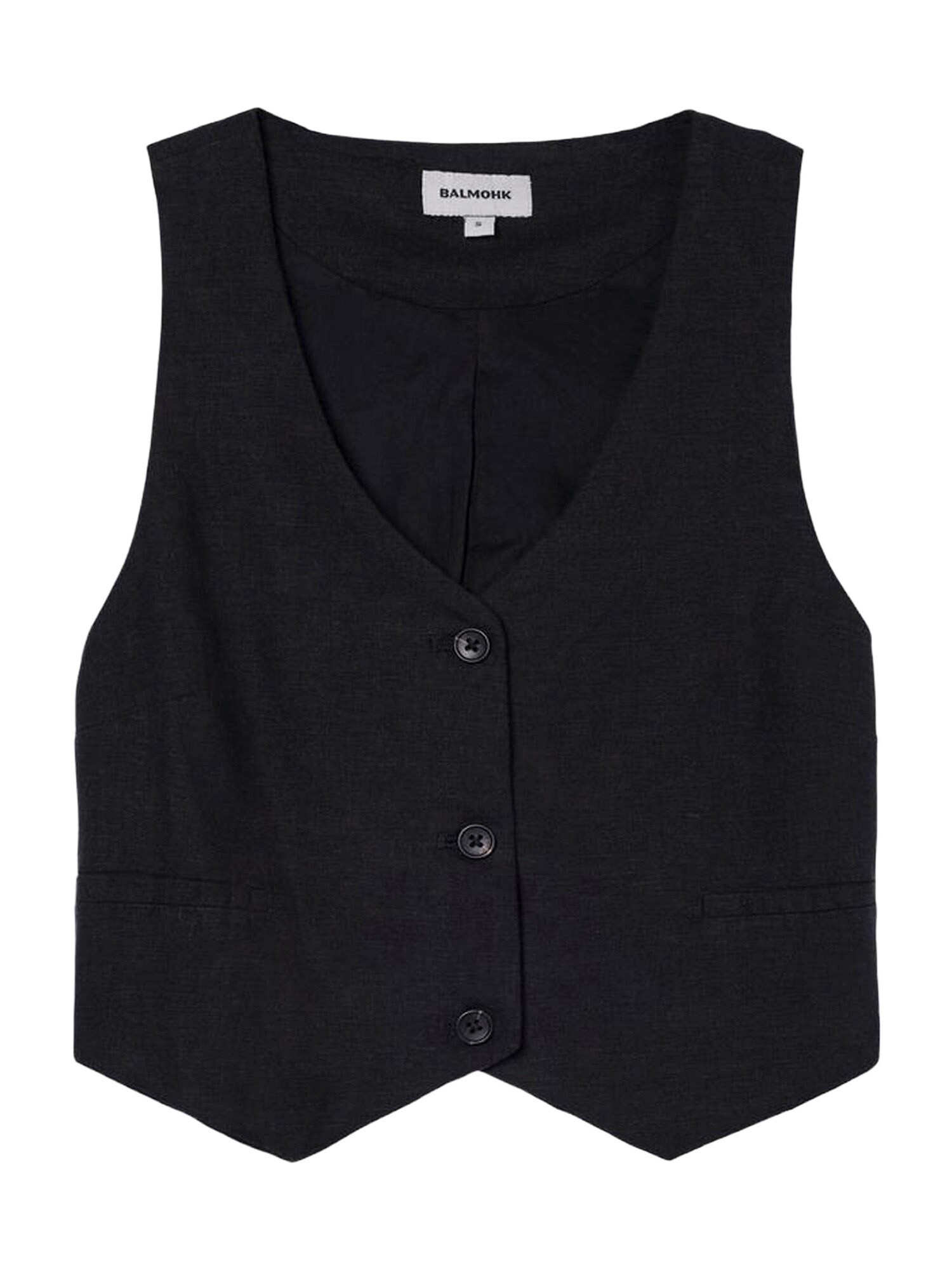 BALMOHK Vestă de costum  negru