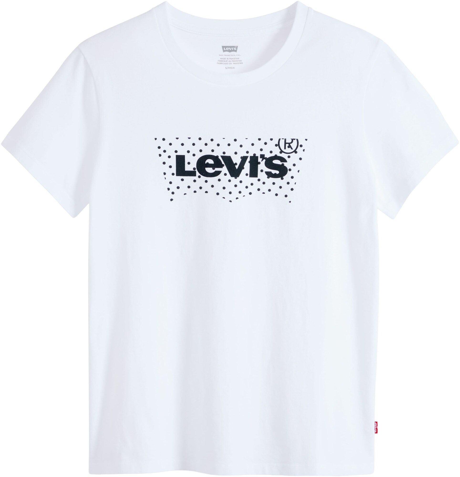 LEVI'S ® Tričko 'The Perfect'  čierna / biela