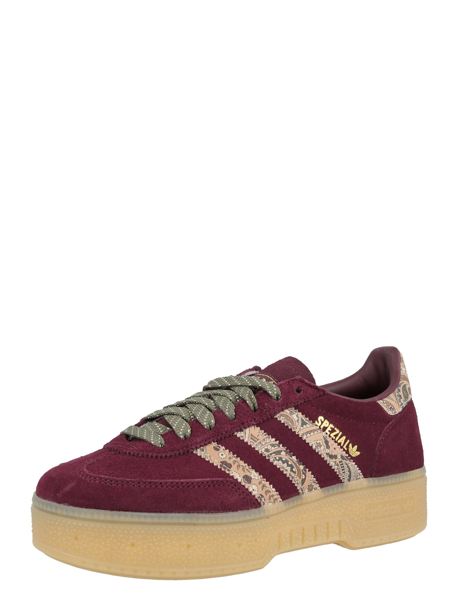ADIDAS ORIGINALS Nízke tenisky 'Handball Spezial Bold'  béžová / gaštanová / olivová
