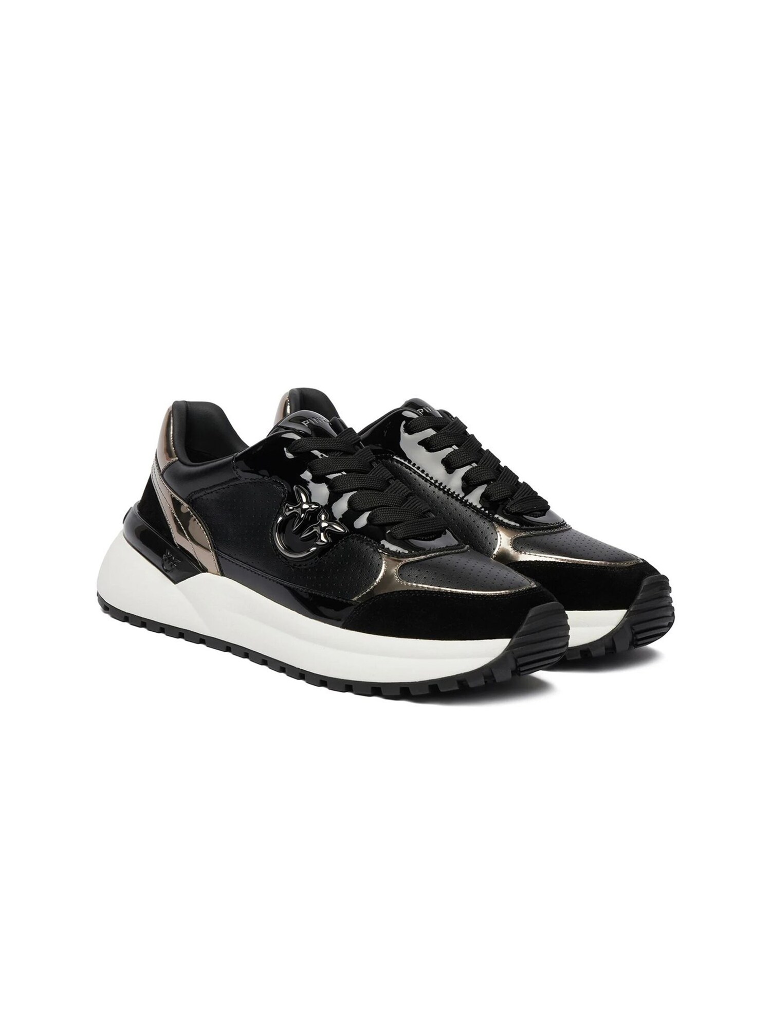 PINKO Zapatillas deportivas bajas 'Gem 15' negro – imagen 2