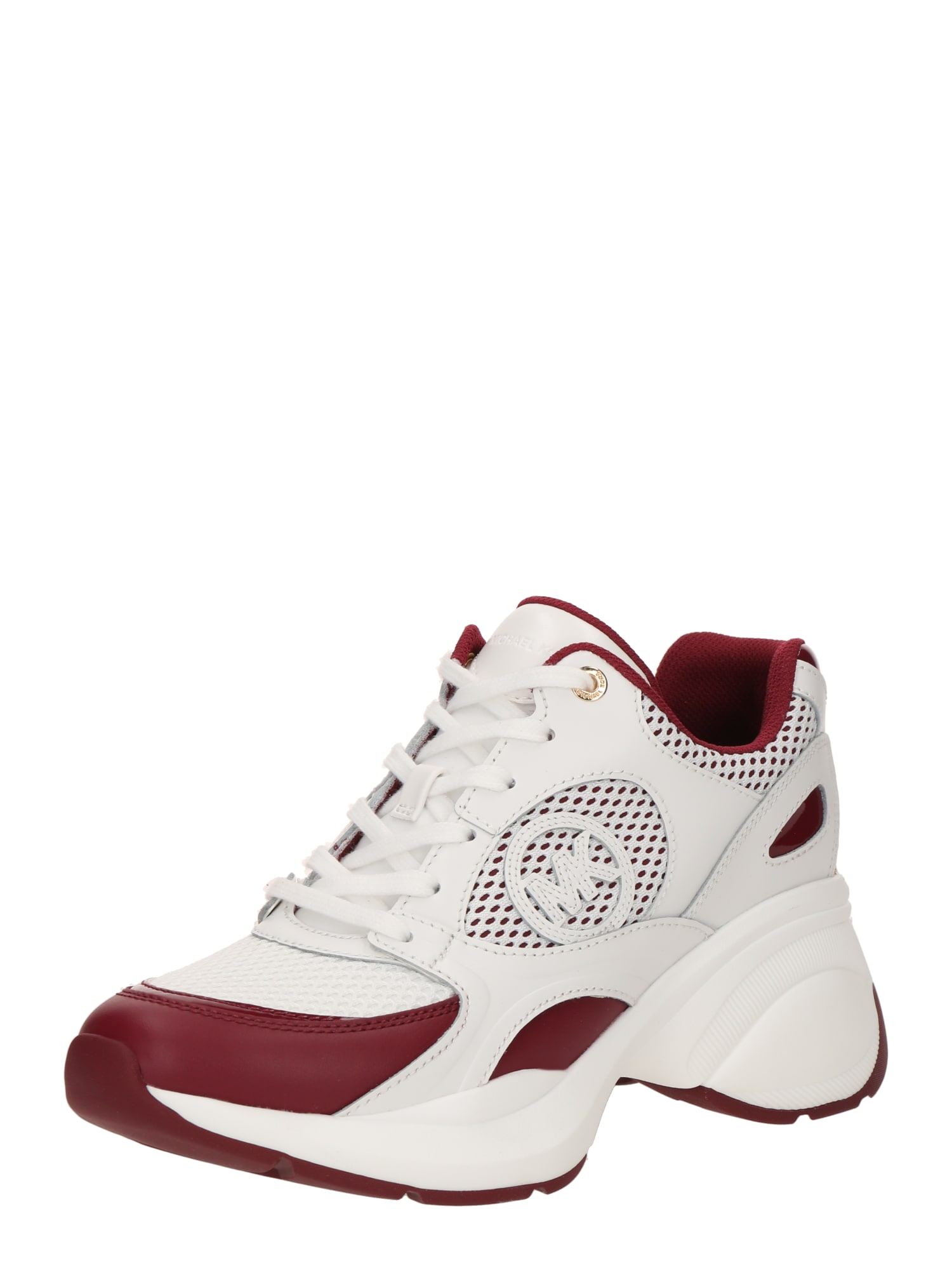 MICHAEL Michael Kors Sneaker low ZUMA  mov zmeură / alb