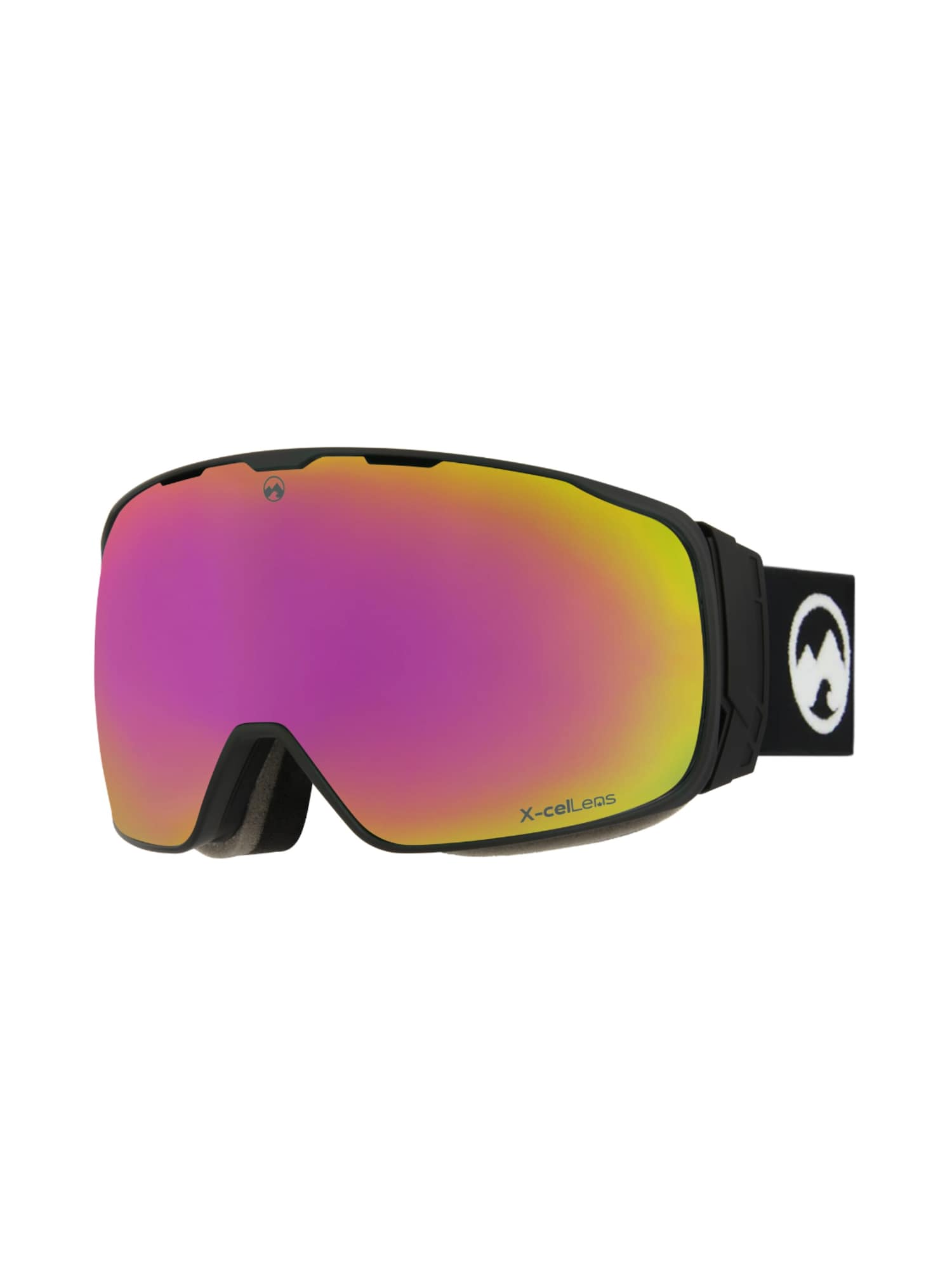 Mowmow Attrezzatura sportiva 'MowMow ICON Ski Goggles - Free Bonus Lens - Magnetic - ECO: Bioresin Frame & Recycled - UV400 - Unisex'  rosa