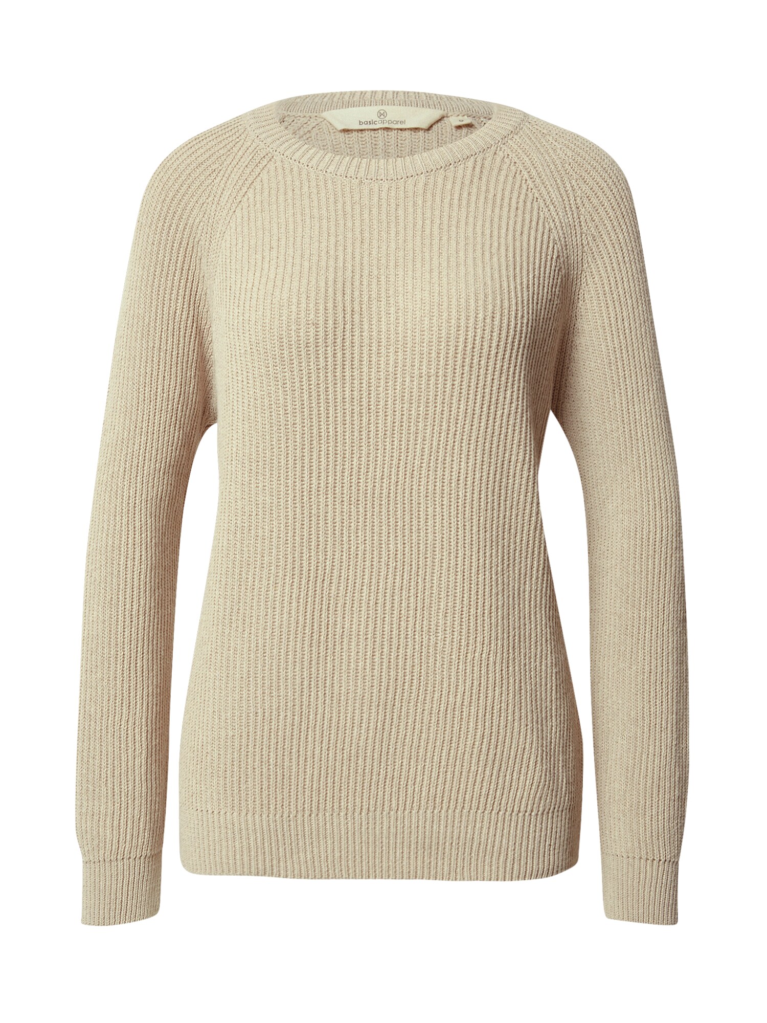 basic apparel Megztinis 'Nuria'  smėlio