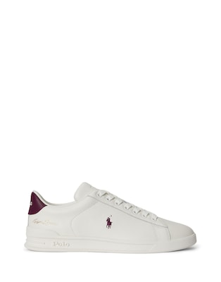 Polo Ralph Lauren Zapatillas deportivas bajas  rojo vino / blanco