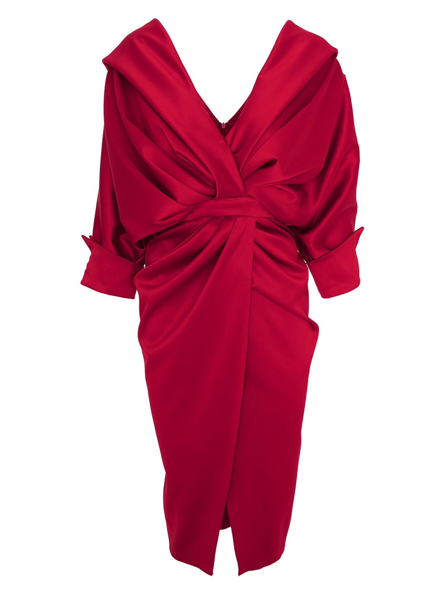 acob a porter Vestido de noche  rojo