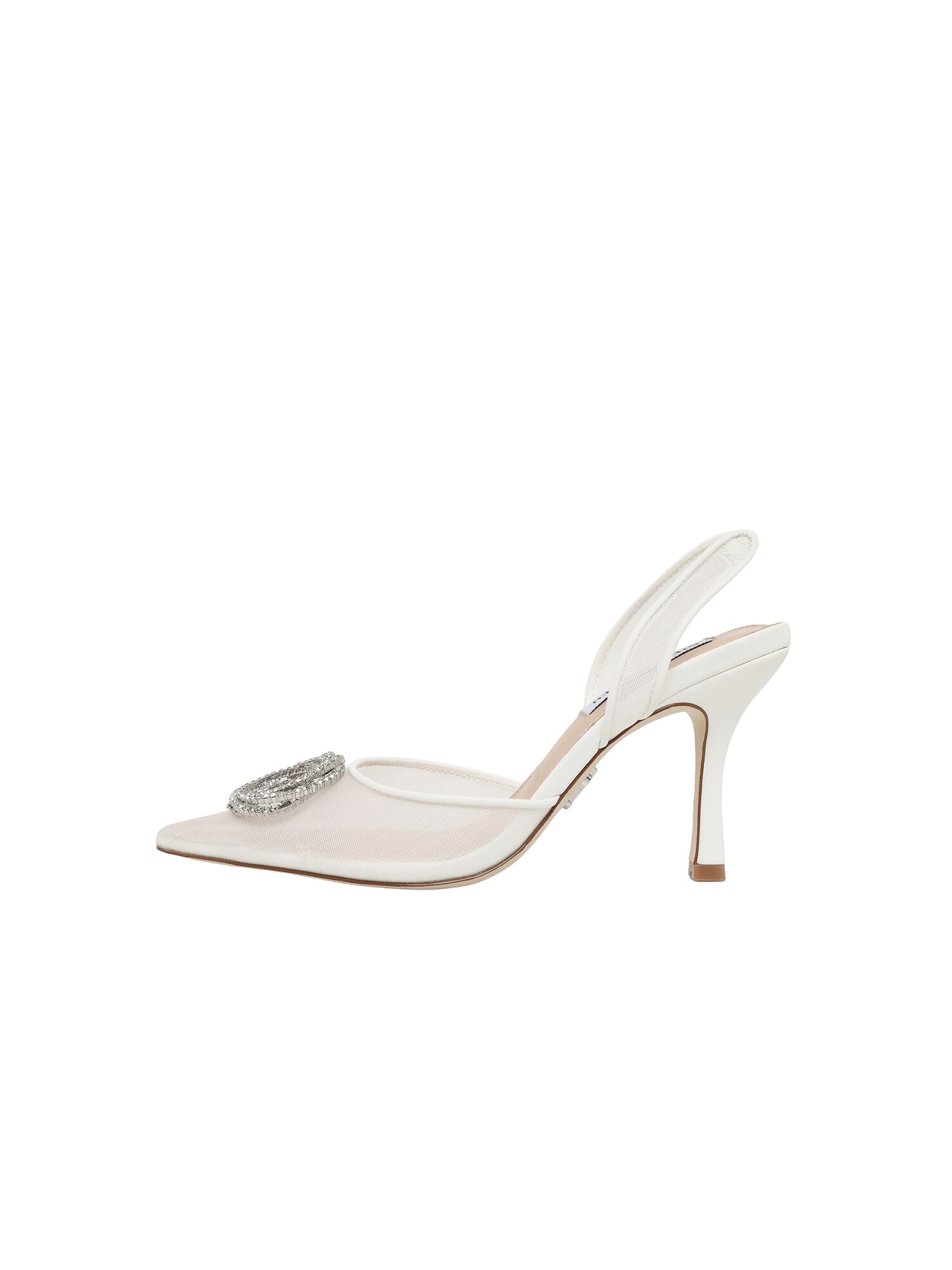 STEVE MADDEN Lodičky 'Bellina'  slonová kosť / strieborná