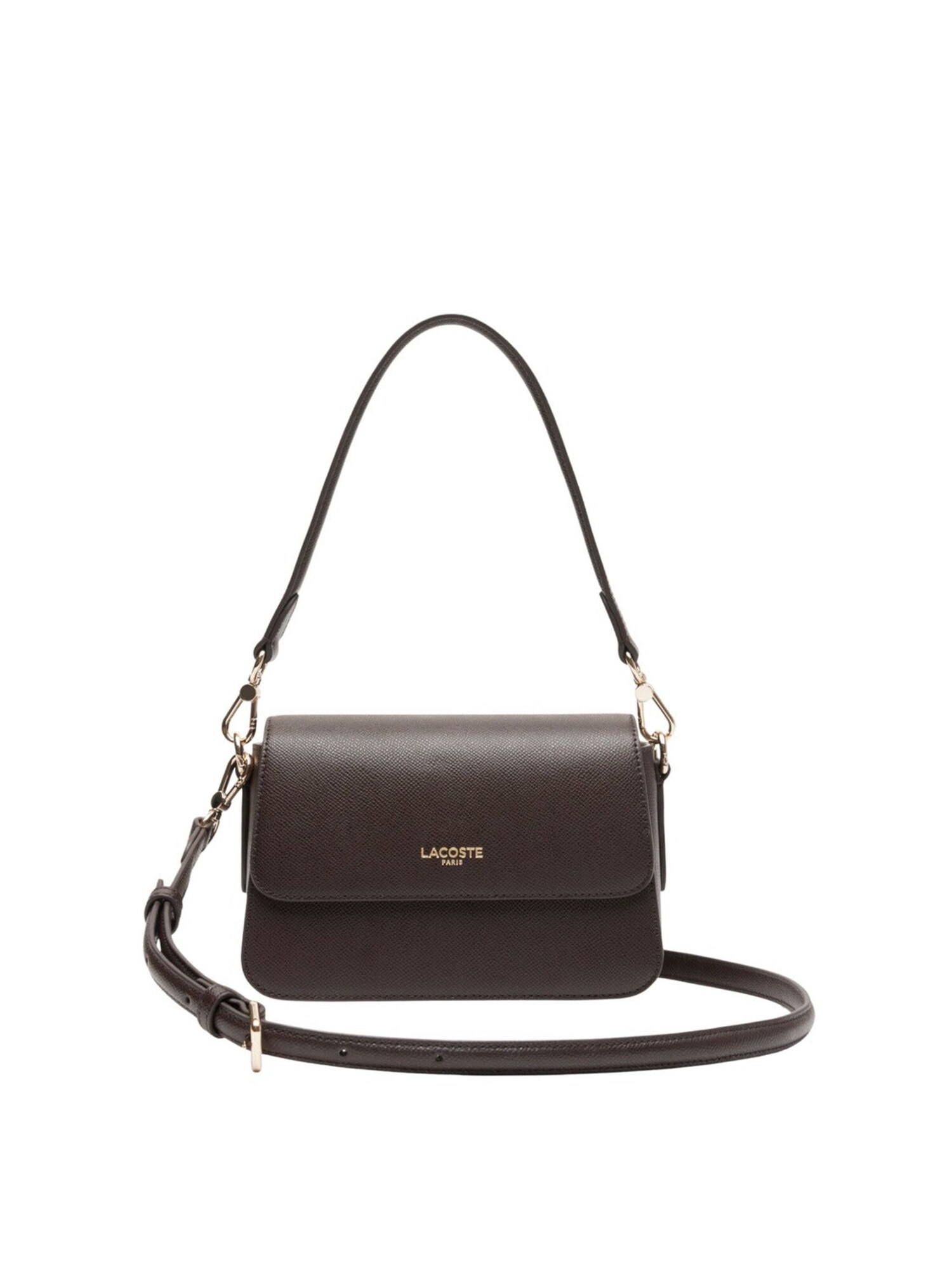 LACOSTE Bolso de hombro 'Champs-Élysées' marrón – imagen 1