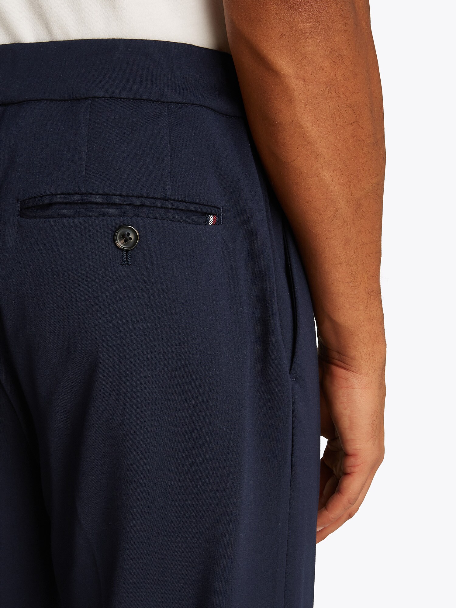 TOMMY HILFIGER Plisované nohavice modrá (obrázok 6)