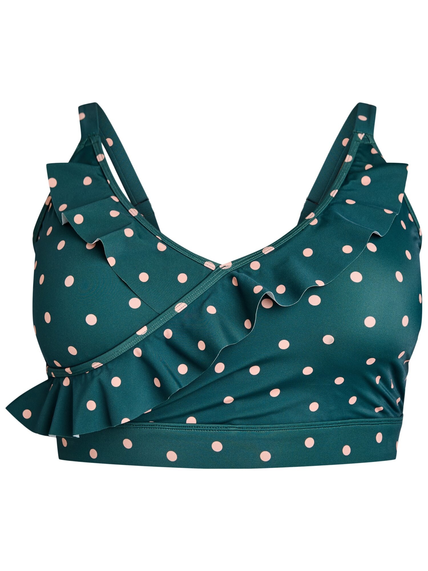 Swim by Zizzi Bikini felső 'Katrin'  fenyő / púder akciós termékkép 1