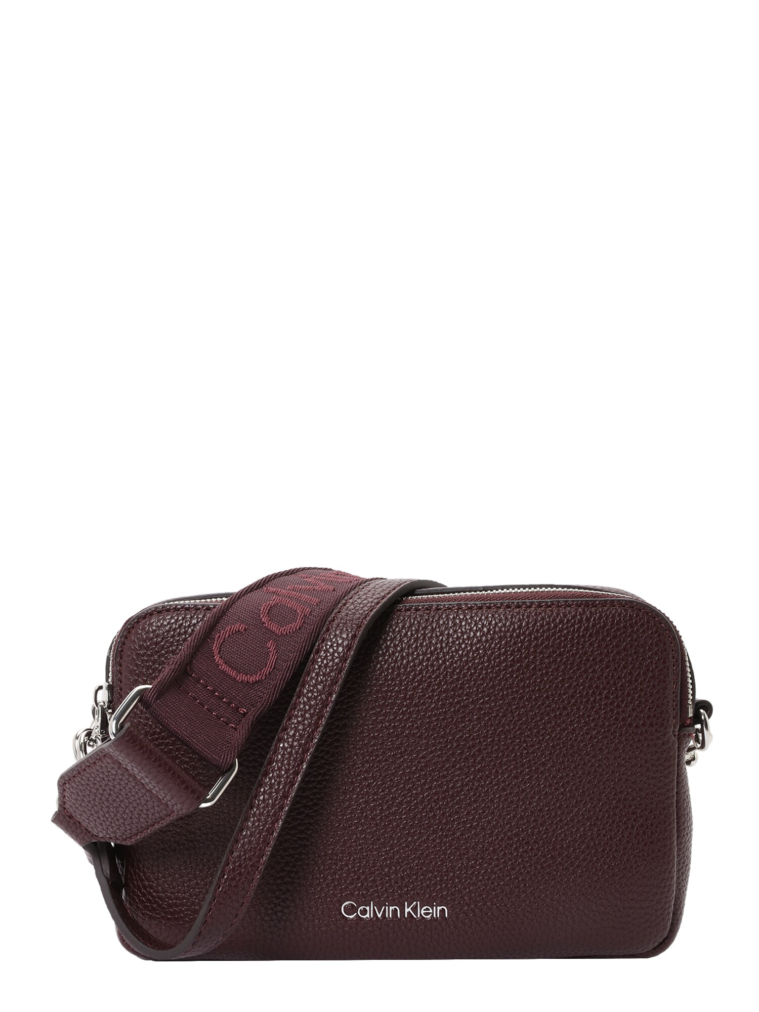 Calvin Klein Bolso de hombro  rojo vino – imagen 12