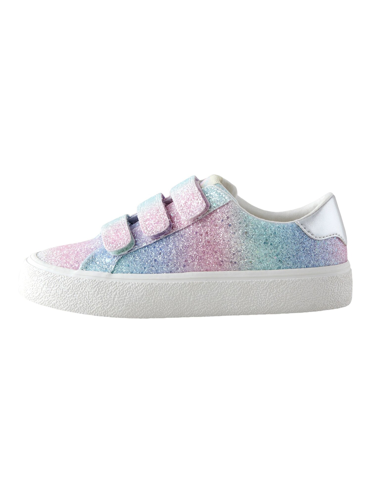 Next Sneaker  albastru deschis / verde mentă / roz
