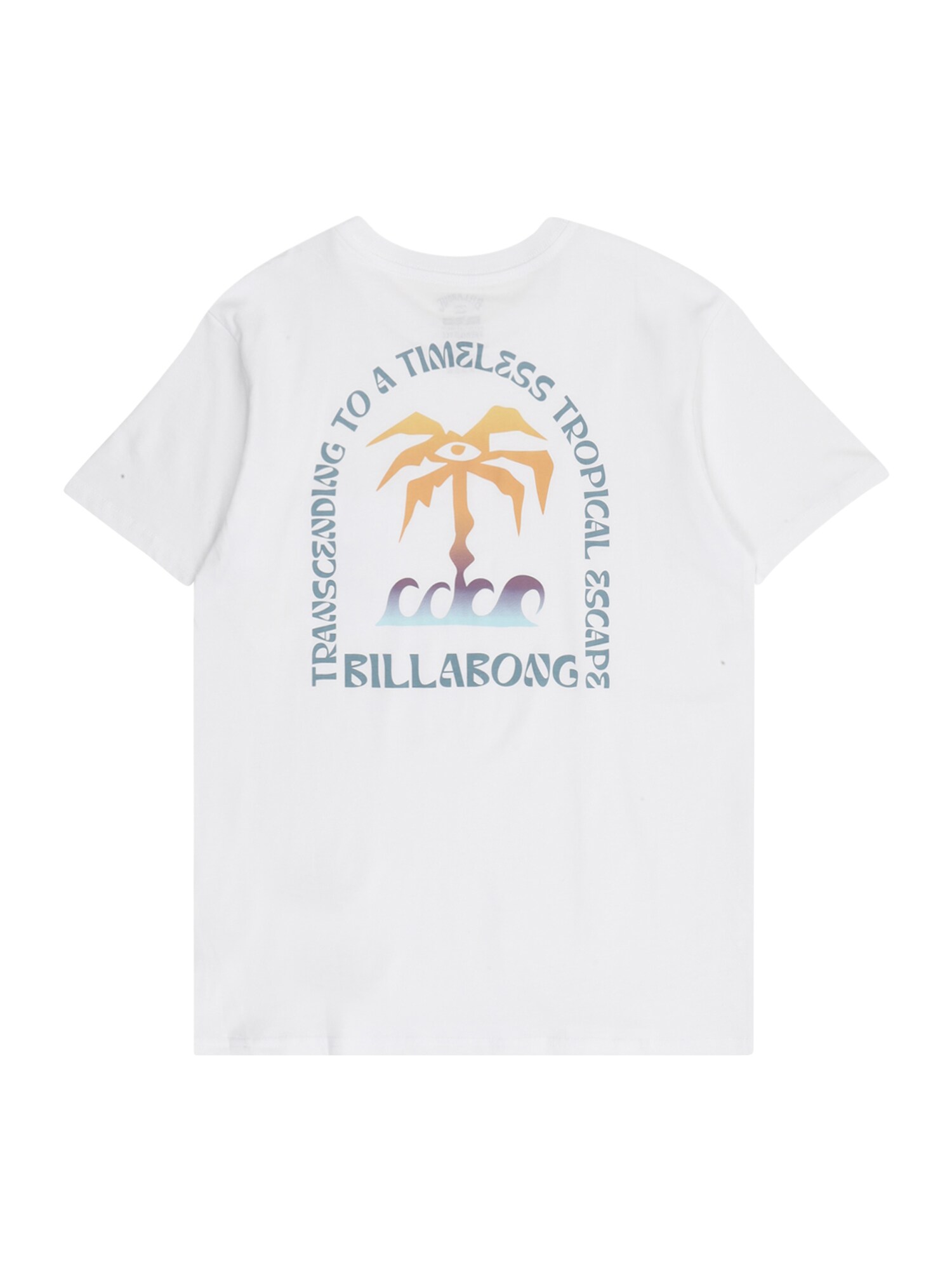 BILLABONG Funkcionális felső 'TROPPO'  tengerészkék / sötétlila / narancs / fehér termék 2. képe