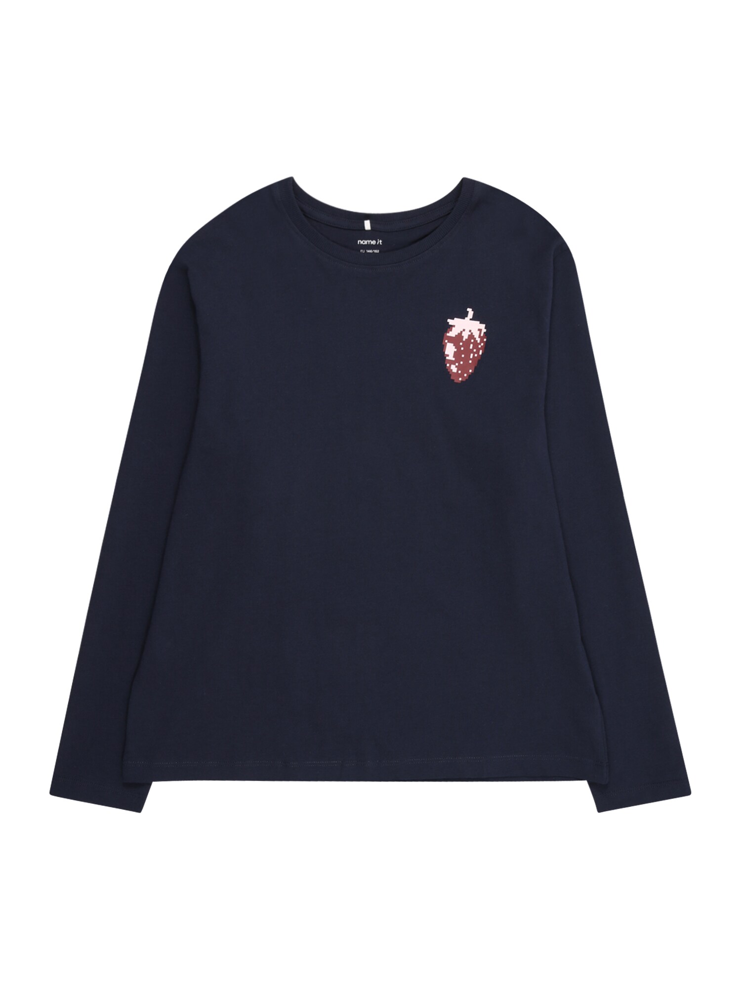 NAME IT Tricou 'NKFNYLA'  bleumarin / opal / roz / roșu vin