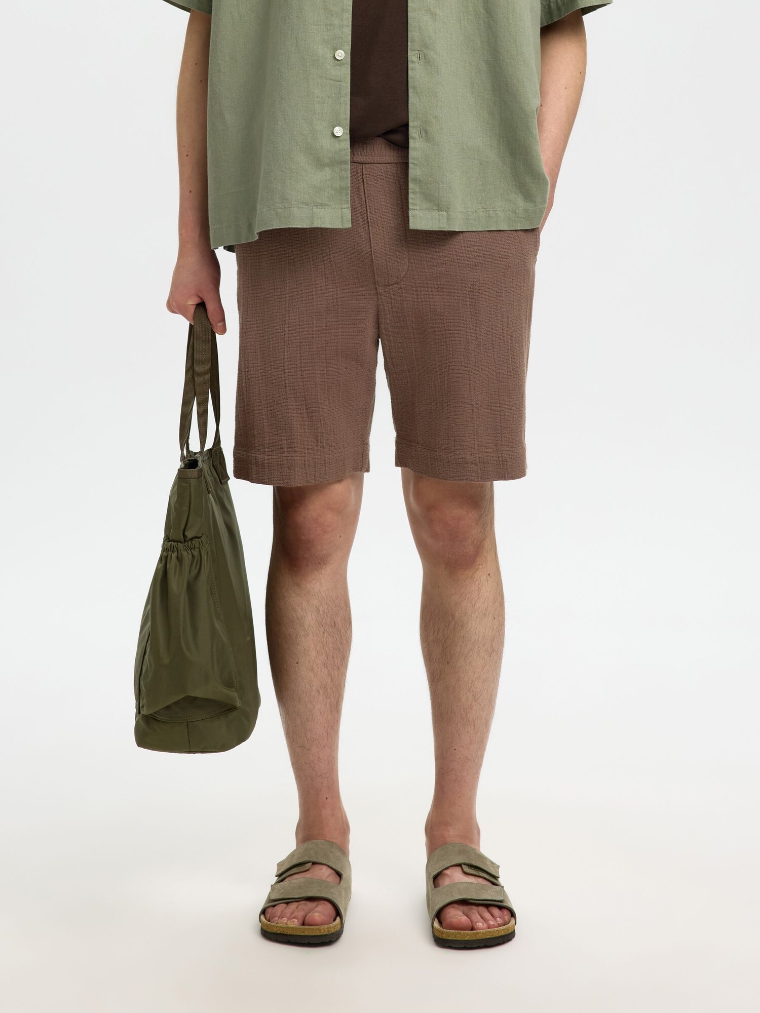 SELECTED Pantalón 'SLHCal'  umbra