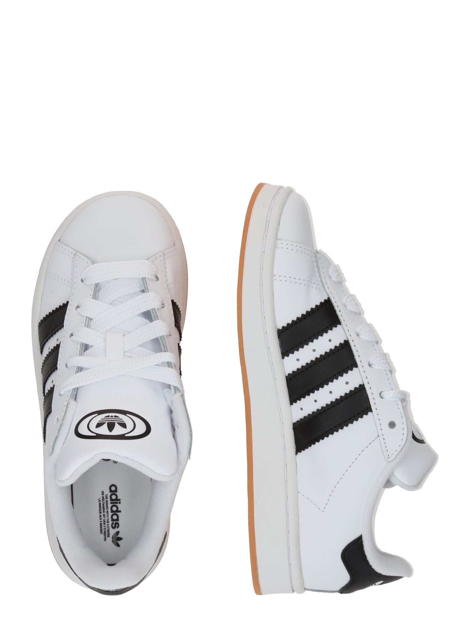 ADIDAS ORIGINALS Sportcipő 'CAMPUS 00s'  fekete / fehér termék 2. képe