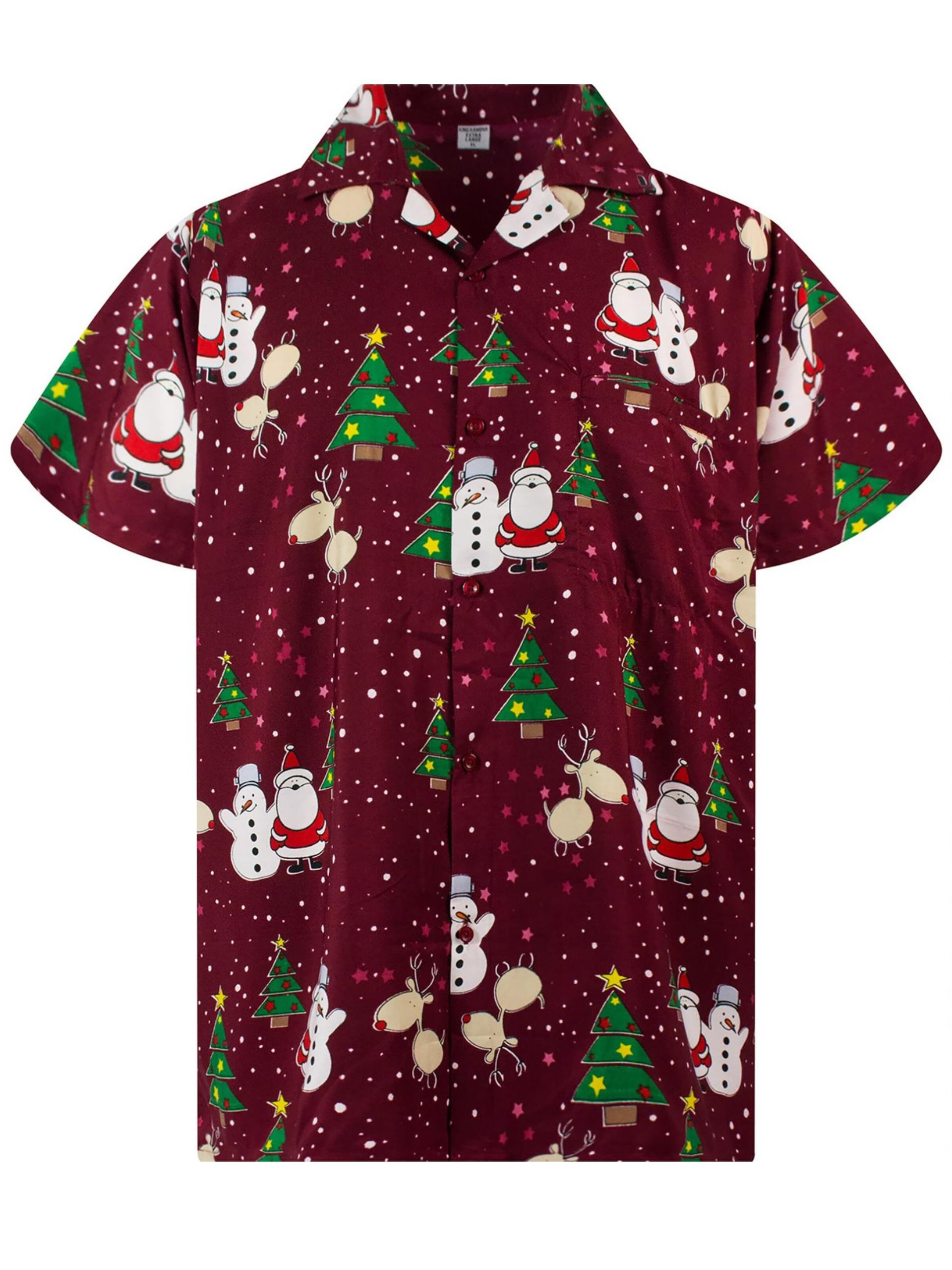 King Kameha Skjorta 'Christmas Buddies' herr